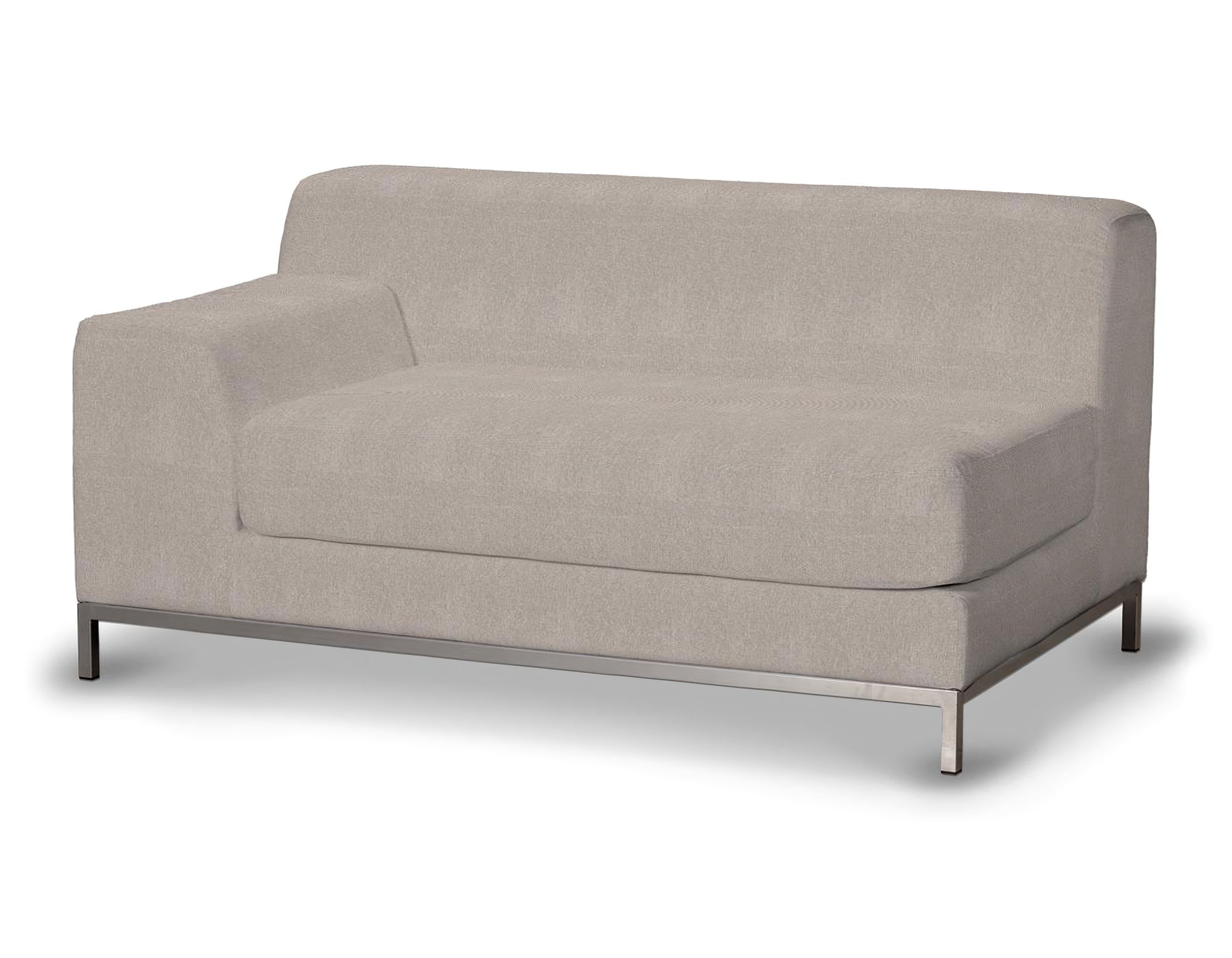 Bezug für Kramfors 2-Sitzer Sofa, Lehne links Farbe beige Stoff strukturiert