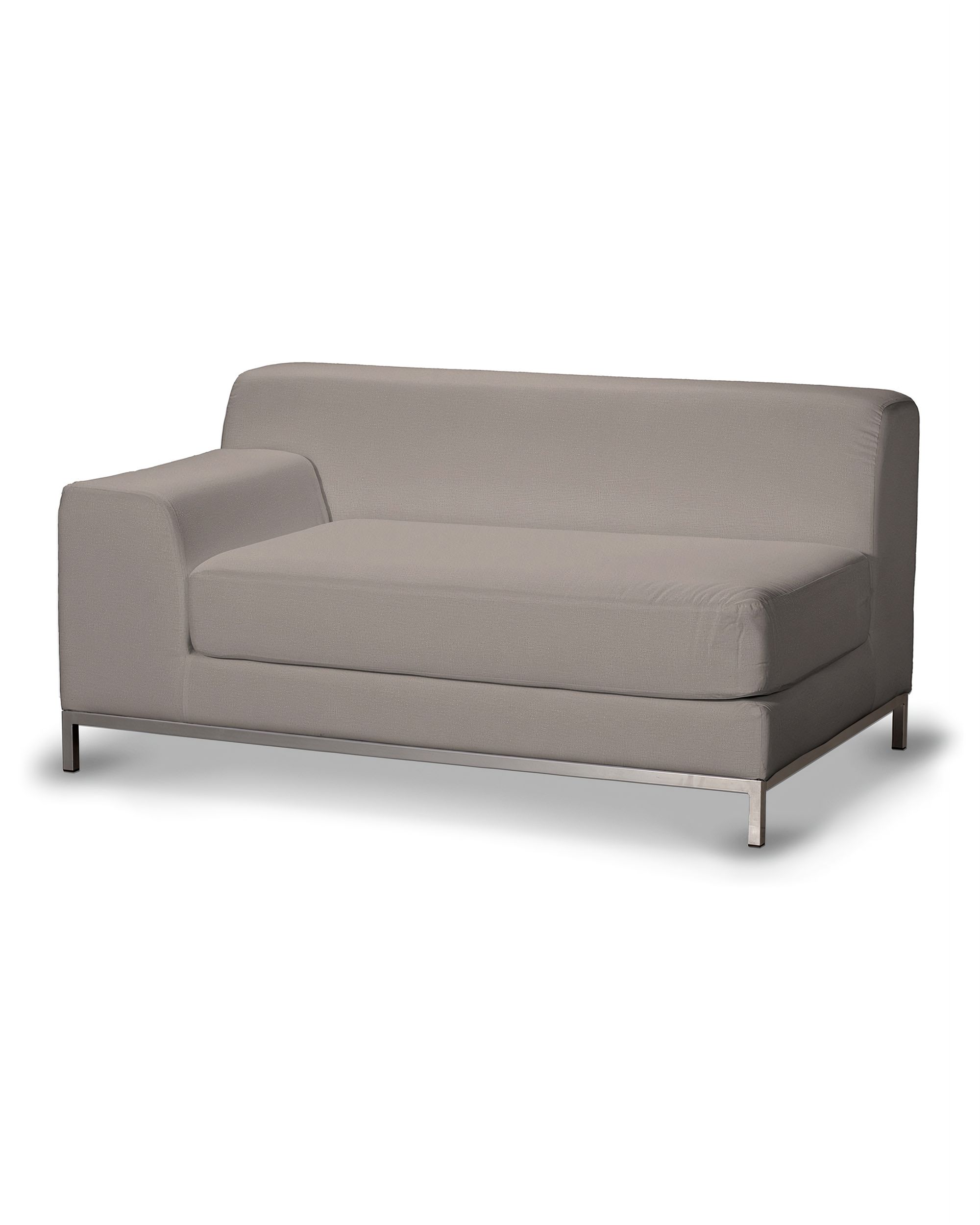 Bezug für Kramfors 2-Sitzer Sofa, Lehne links Farbe beige Stoff samt