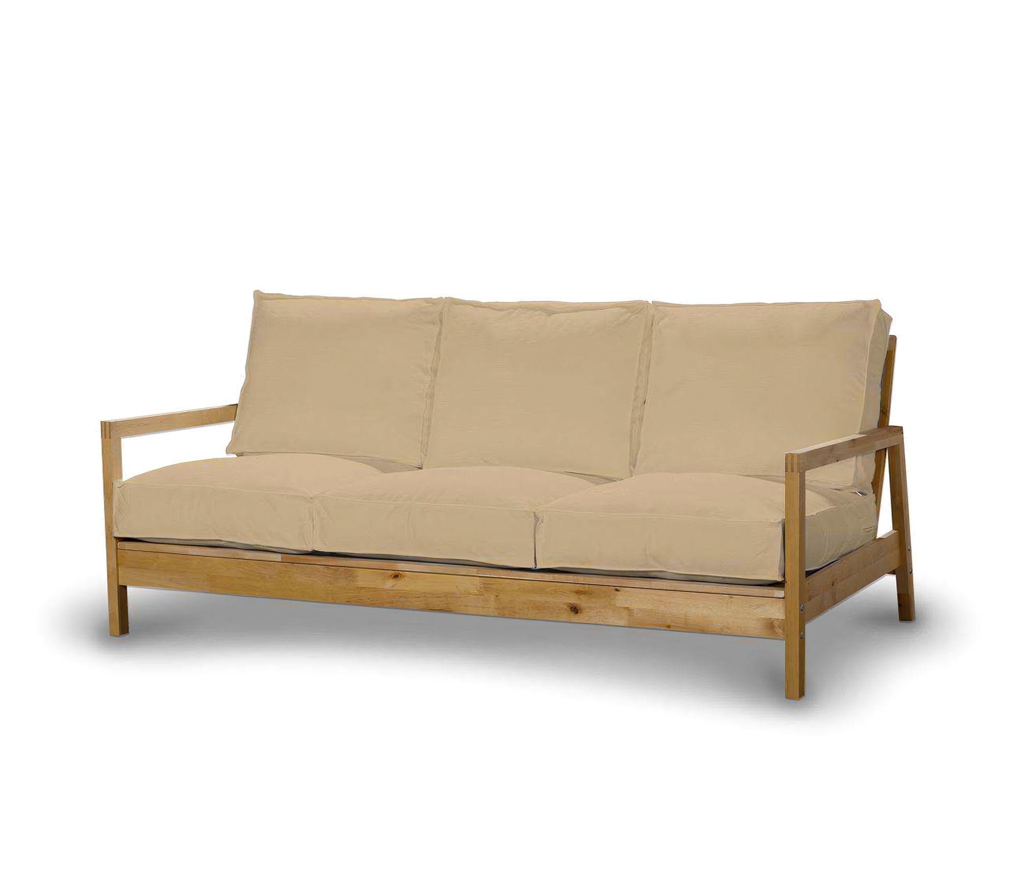 Bezug für Lillberg 3-Sitzer Sofa Farbe beige