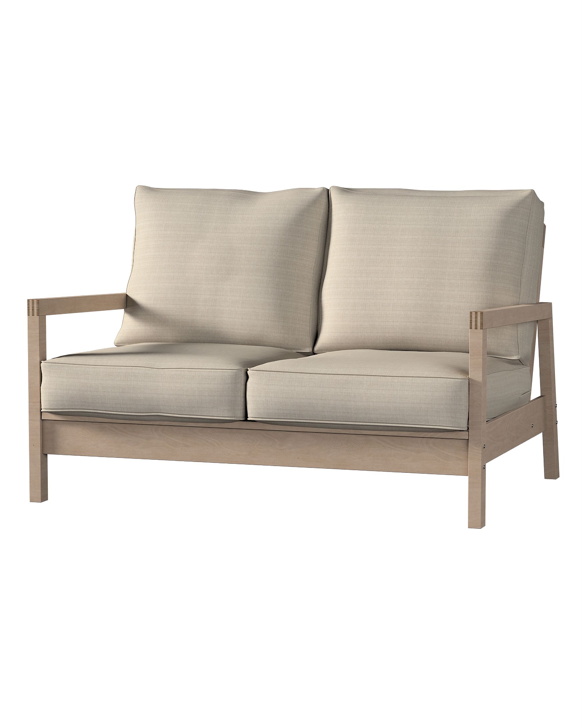 Bezug für Lillberg 2-Sitzer Sofa Farbe beige Stoff strukturiert