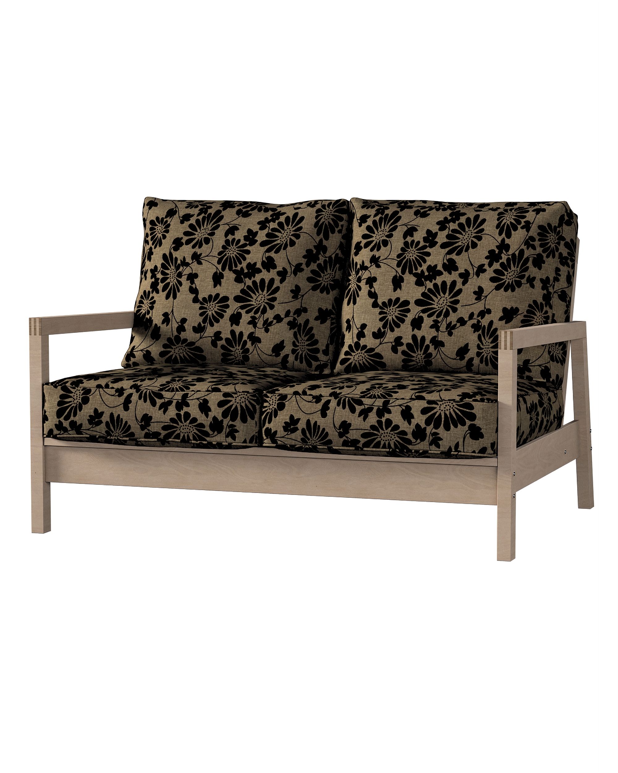 Bezug für Lillberg 2-Sitzer Sofa Farbe beige Stoff strukturiert, gemustert
