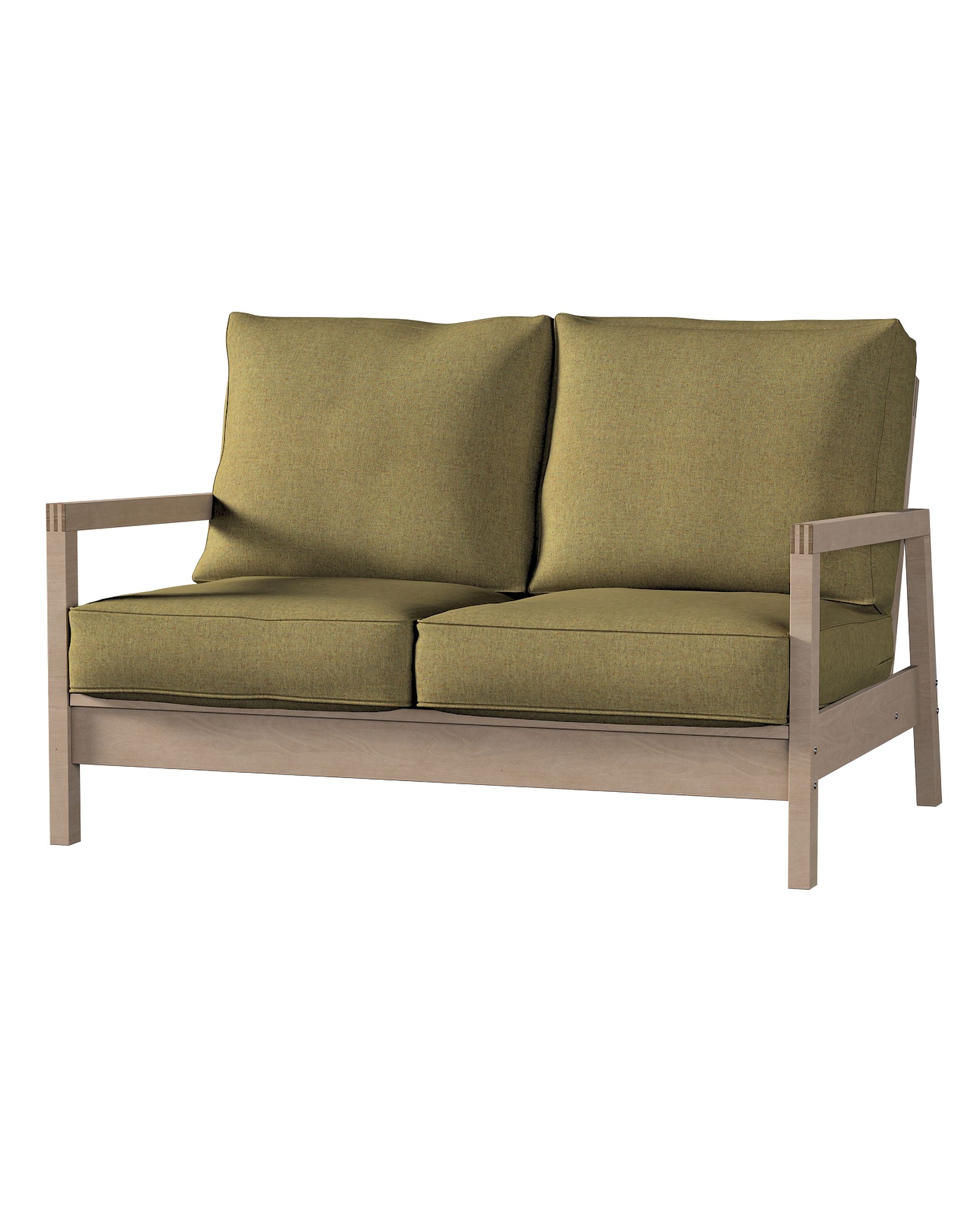 Bezug für Lillberg 2-Sitzer Sofa Farbe grün Stoff strukturiert