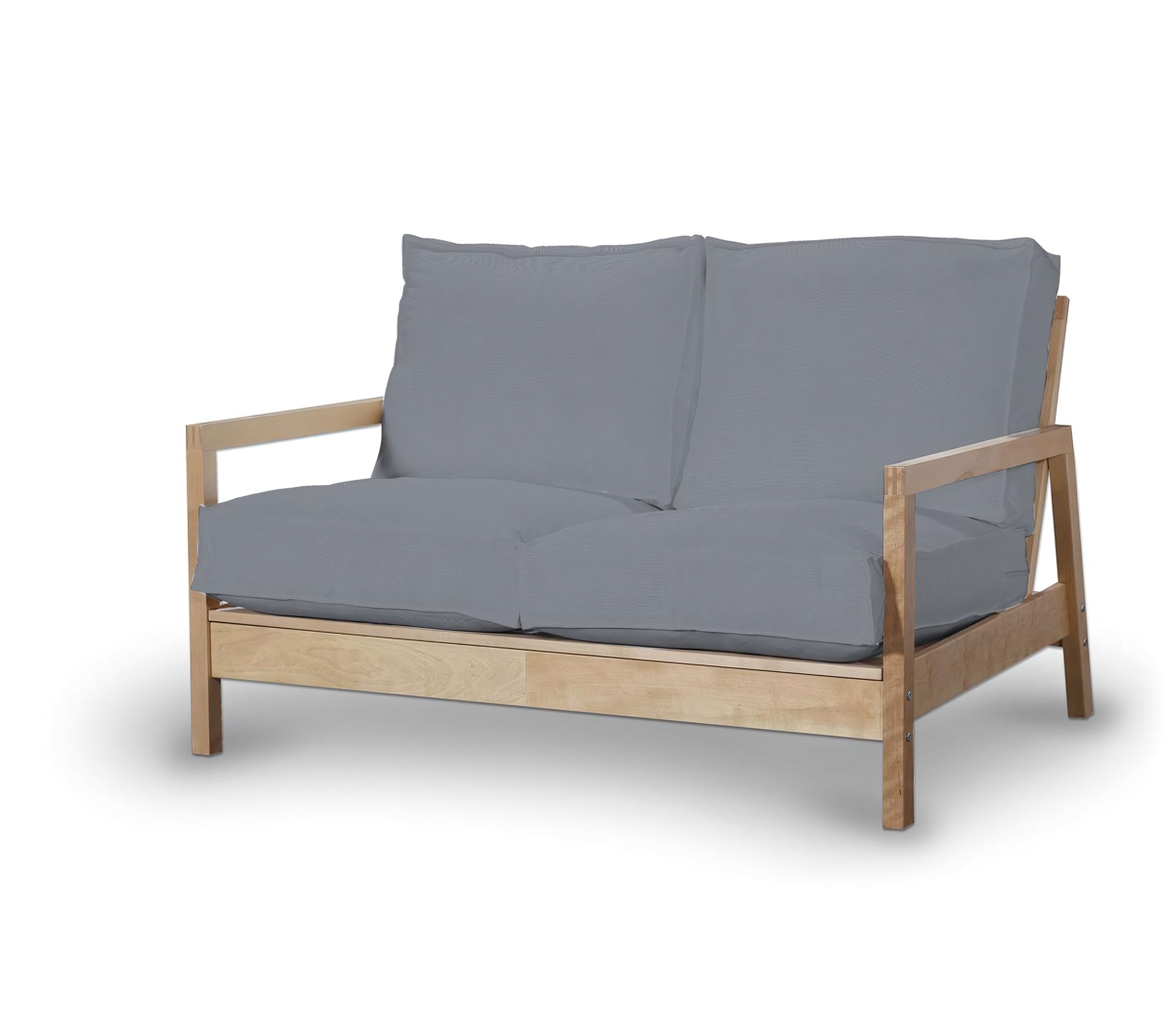 Bezug für Lillberg 2-Sitzer Sofa Farbe grau