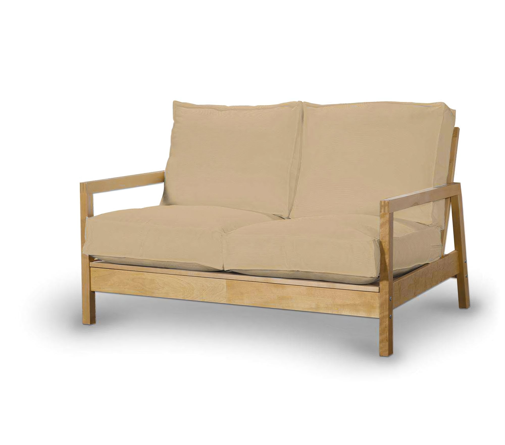 Bezug für Lillberg 2-Sitzer Sofa Farbe beige