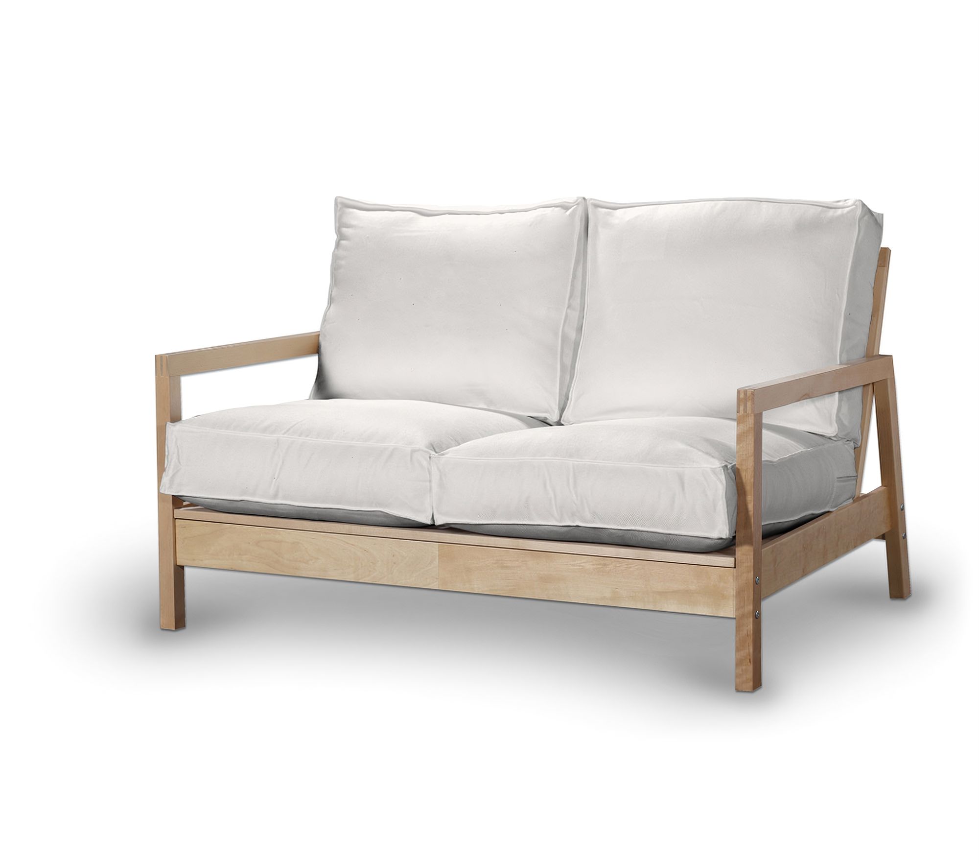 Bezug für Lillberg 2-Sitzer Sofa Farbe weiß