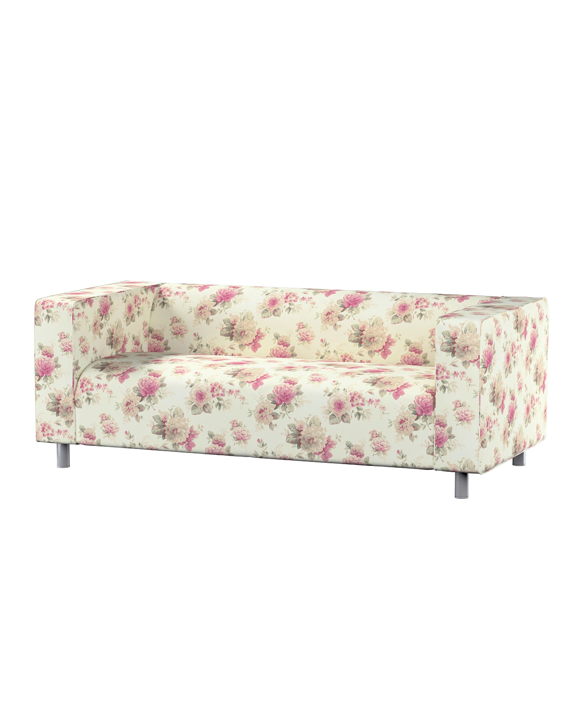 Bezug für Klippan 2-Sitzer Sofa Farbe bunt Stoff gemustert