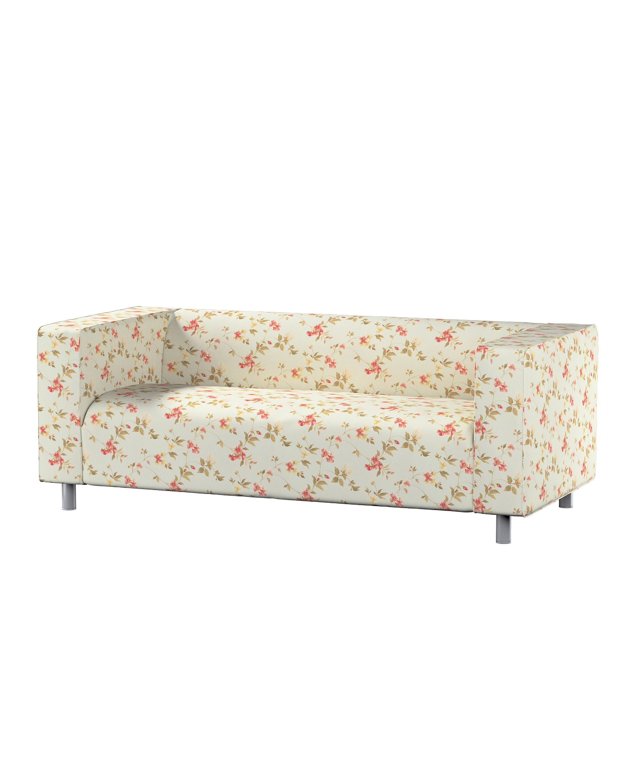 Bezug für Klippan 2-Sitzer Sofa Farbe bunt Stoff gemustert