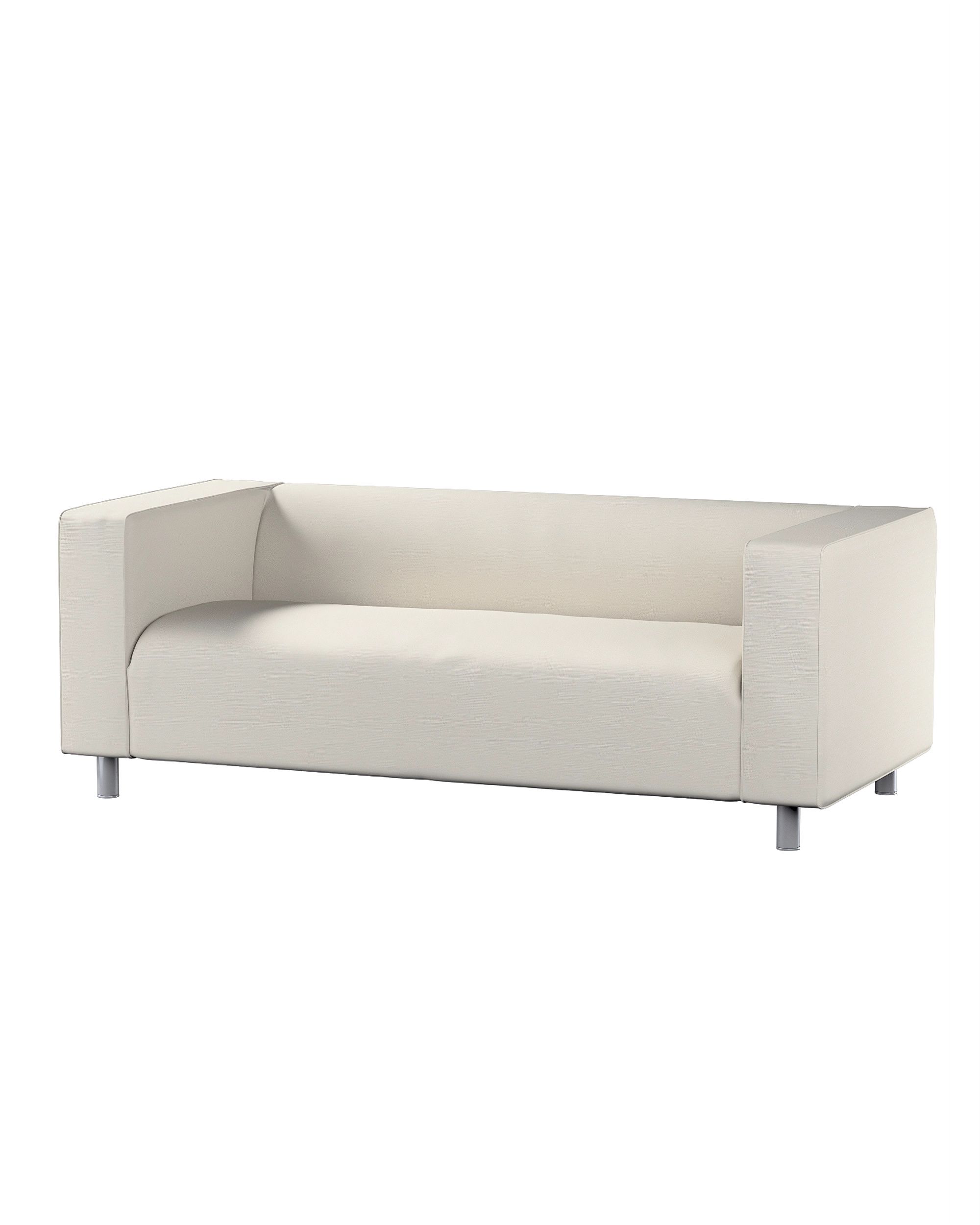 Bezug für Klippan 2-Sitzer Sofa Farbe grau