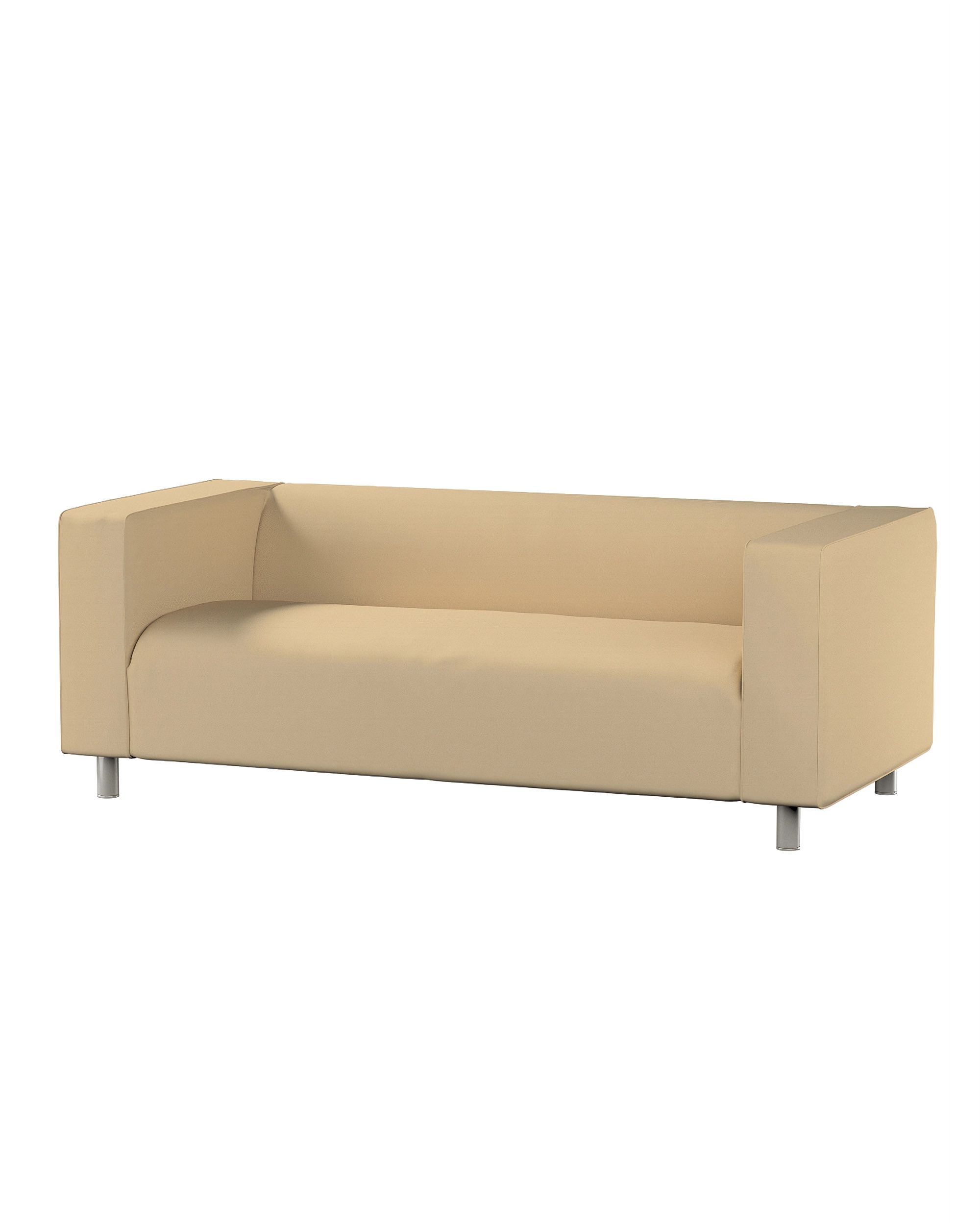 Bezug für Klippan 2-Sitzer Sofa Farbe beige
