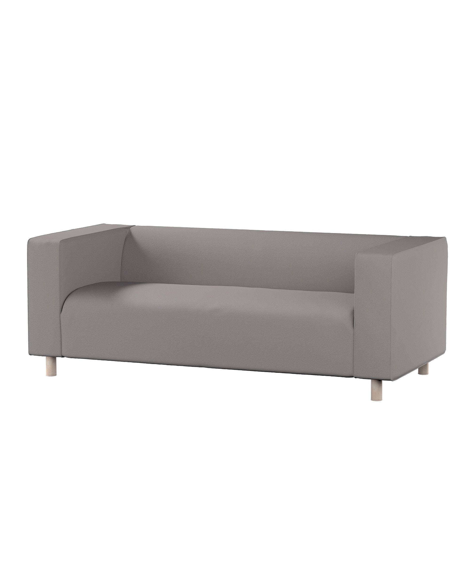 Bezug für Klippan 2-Sitzer Sofa Farbe beige Stoff strukturiert