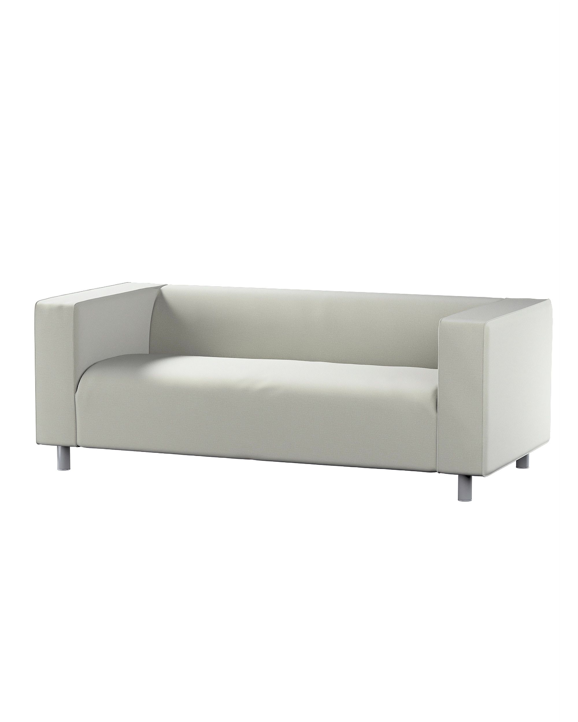 Bezug für Klippan 2-Sitzer Sofa Farbe grün Stoff samt