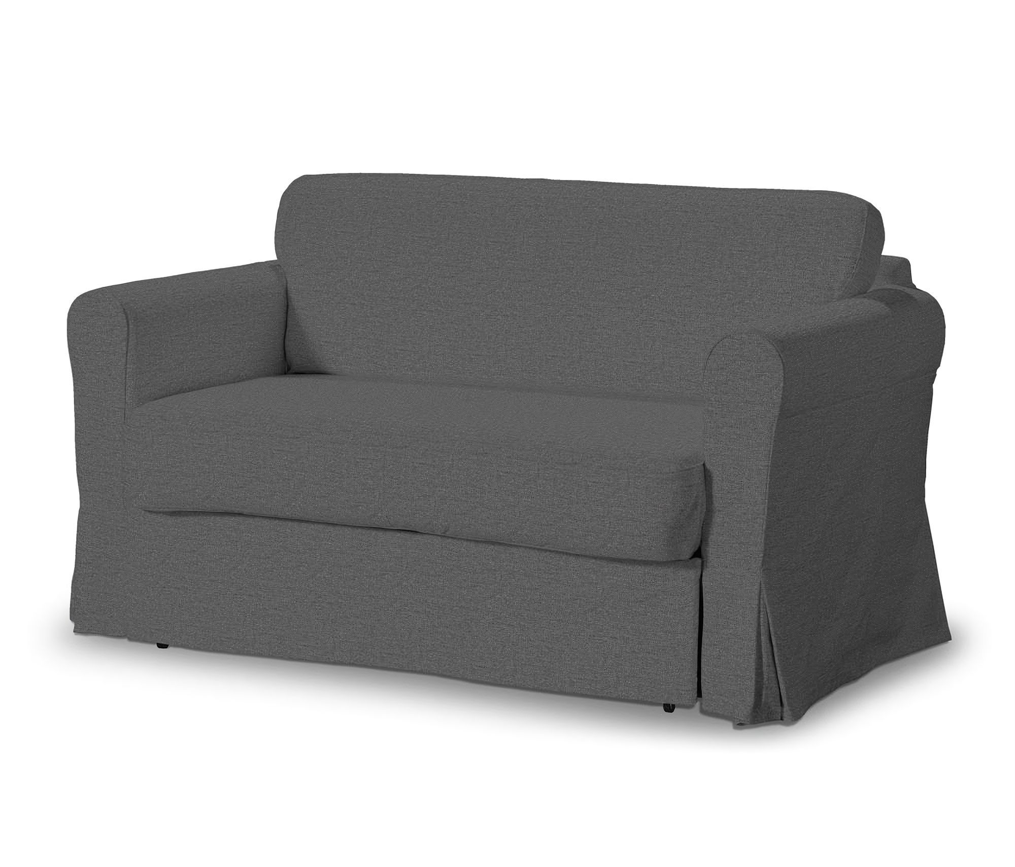 Bezug für Hagalund Sofa Farbe grau Stoff strukturiert