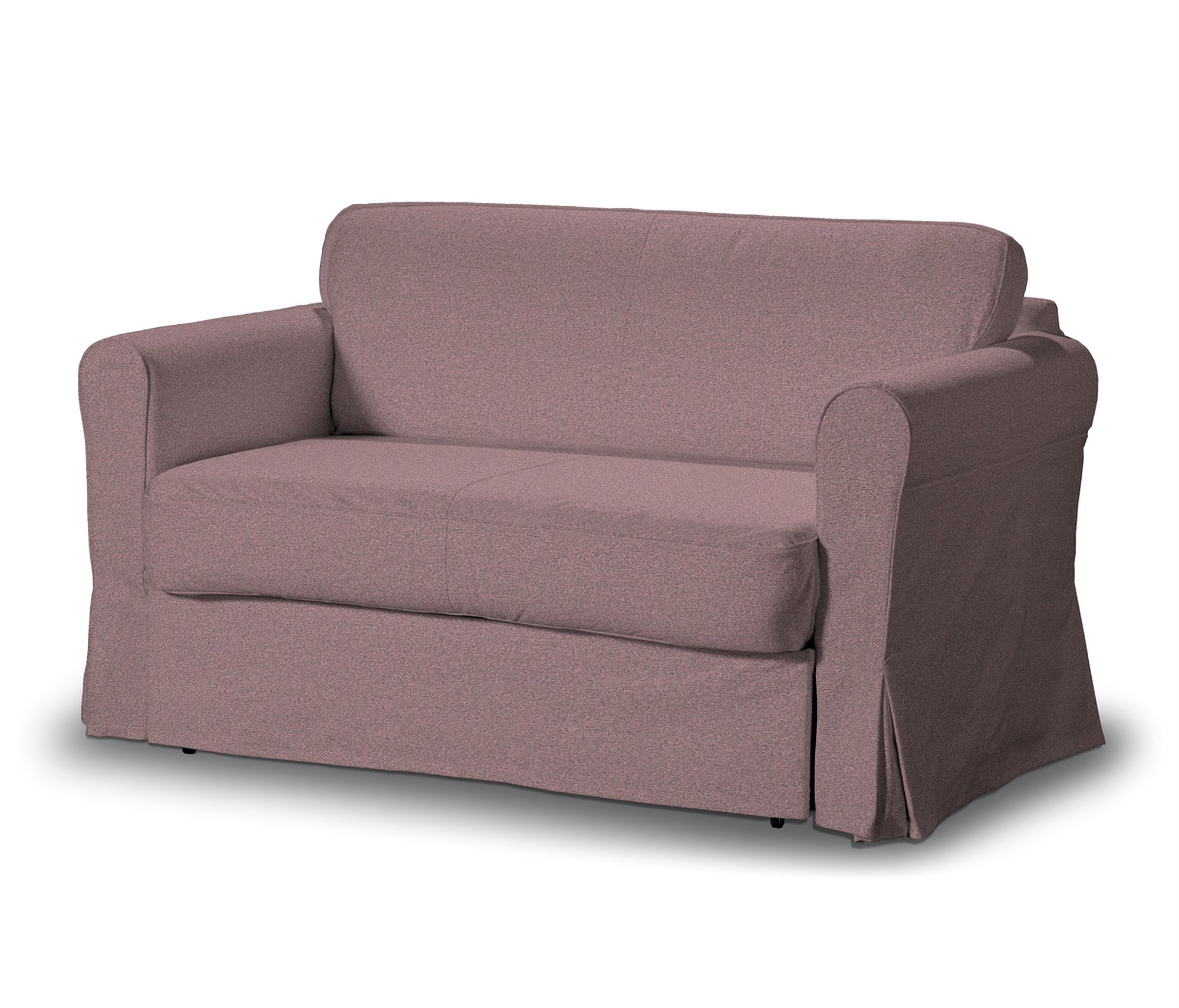 Bezug für Hagalund Sofa Farbe rosa Stoff strukturiert