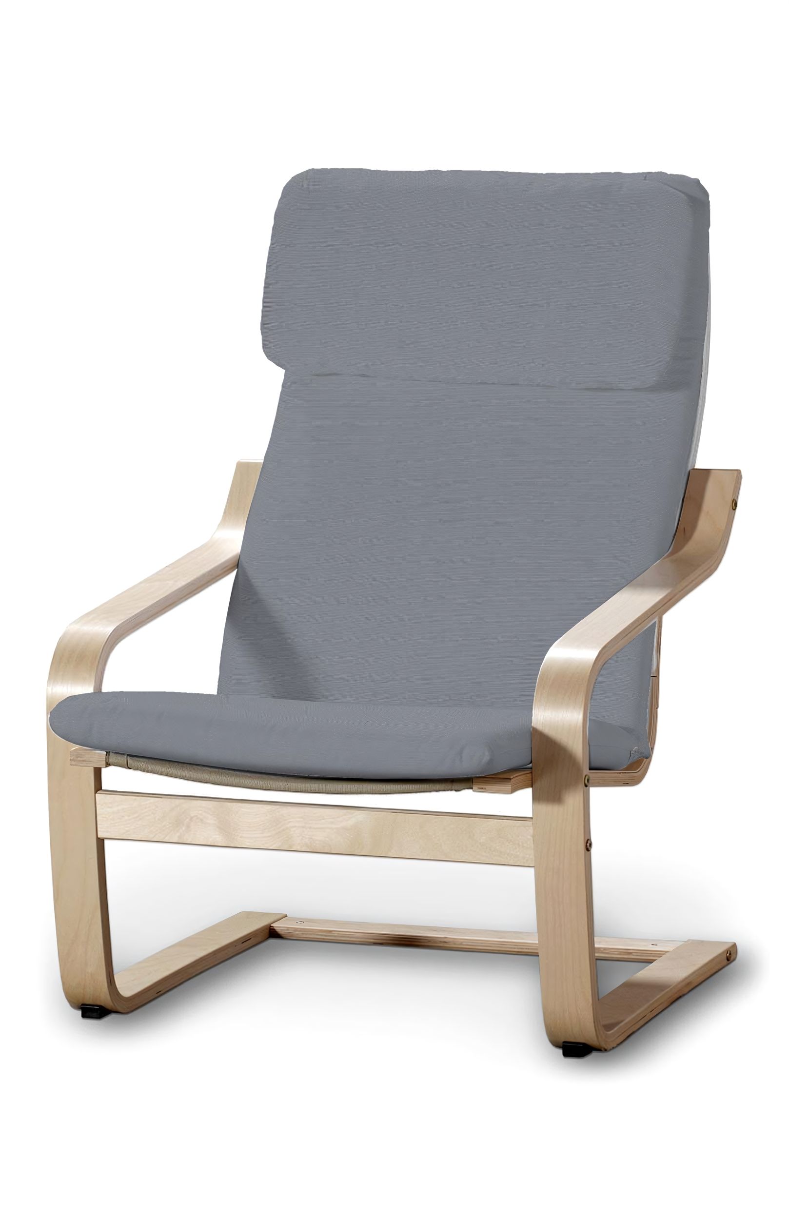 Bezug für Poäng Sessel I Farbe grau