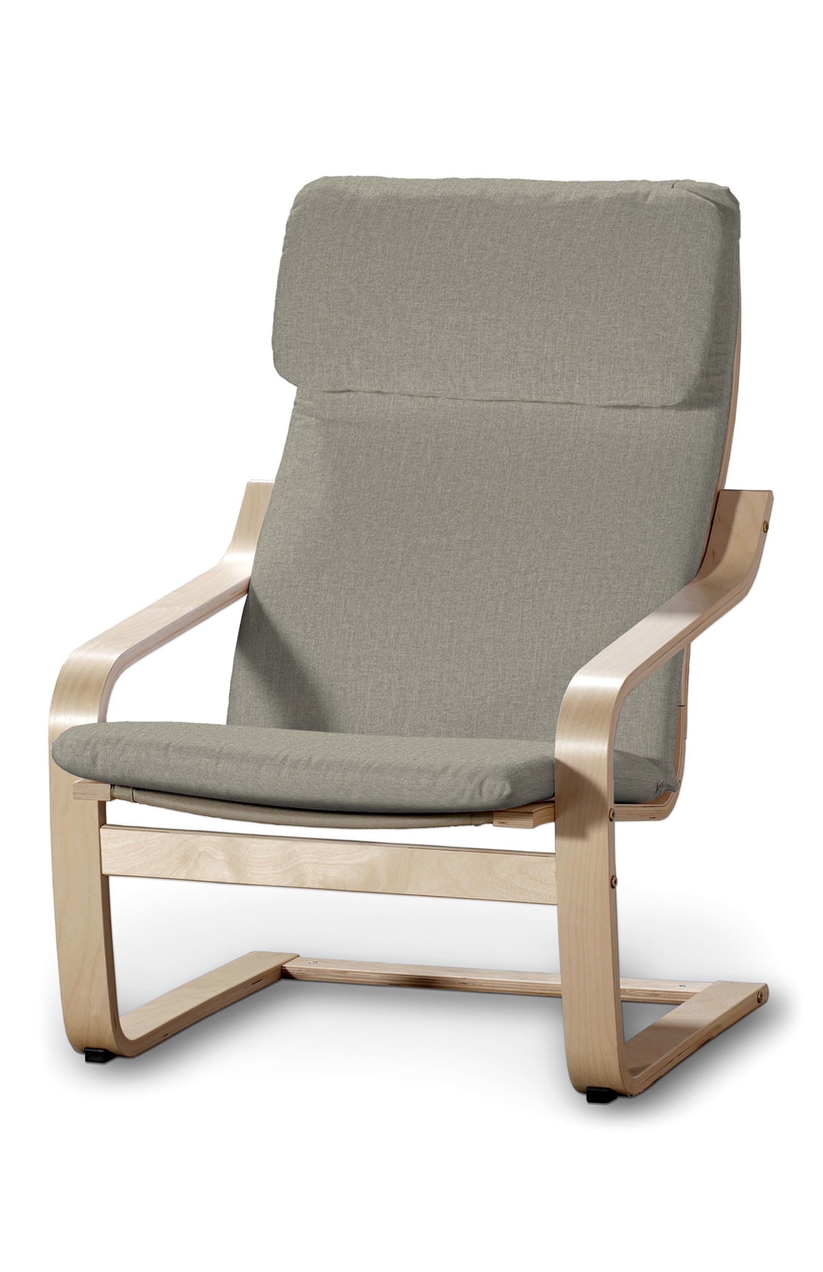 Bezug für Poäng Sessel I Farbe beige Stoff strukturiert