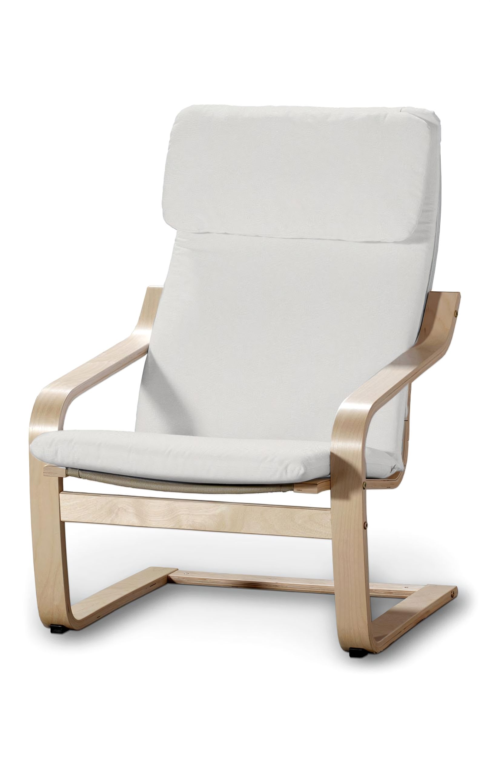 Bezug für Poäng Sessel I Farbe beige Stoff strukturiert