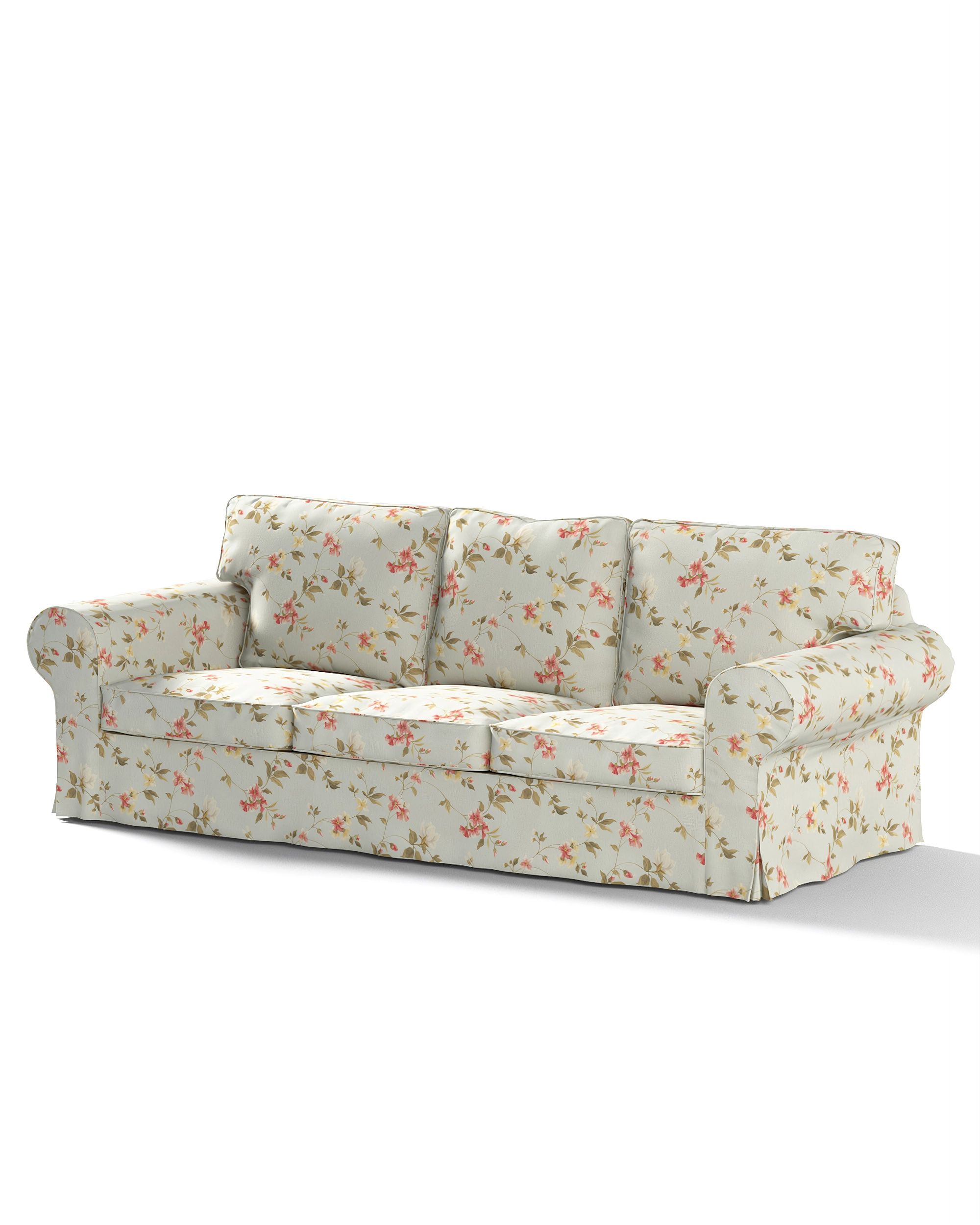 Bezug für Ektorp 3-Sitzer Schlafsofa, ALTES Modell Farbe bunt Stoff gemustert