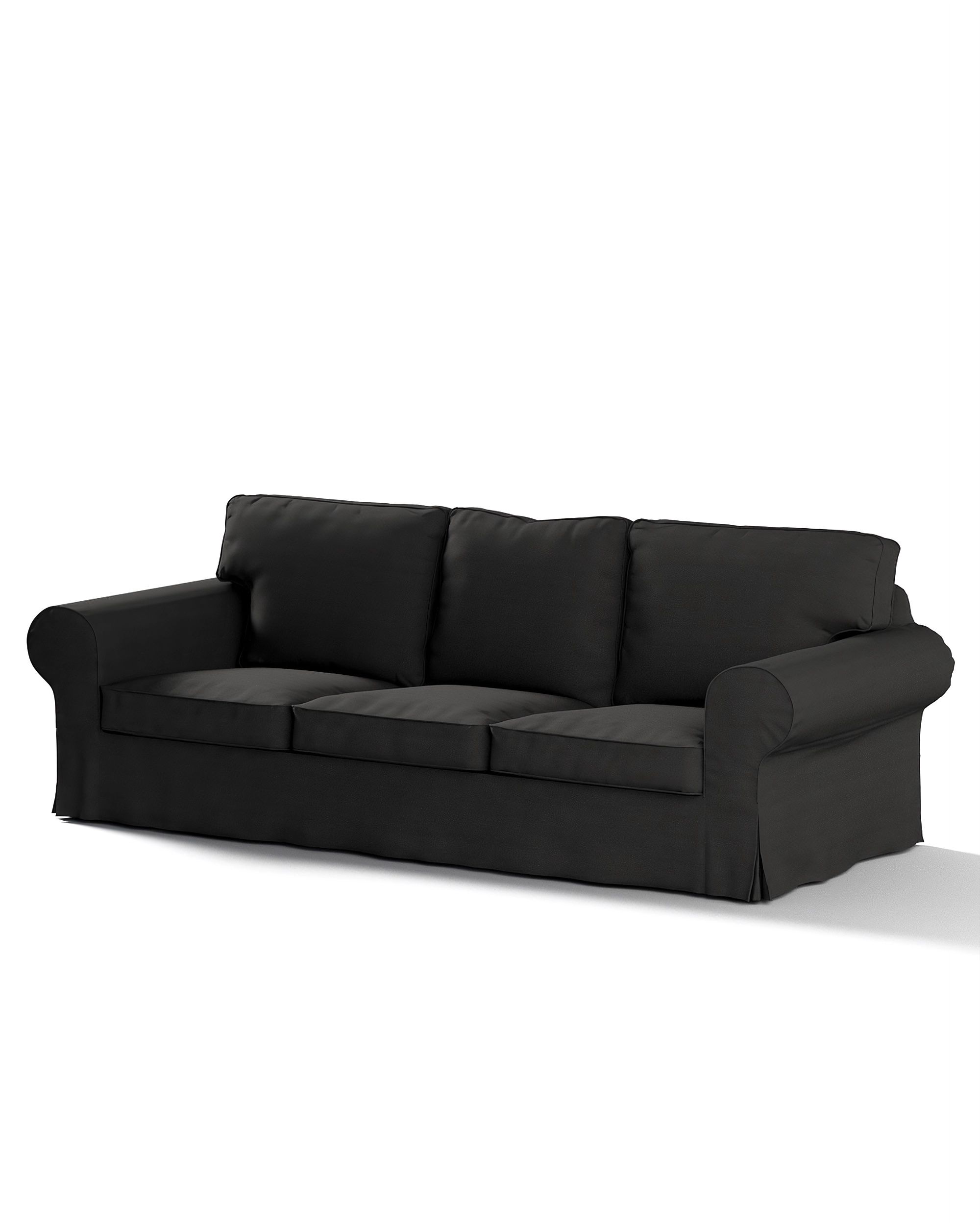 Bezug für Ektorp 3-Sitzer Schlafsofa, ALTES Modell Farbe grau