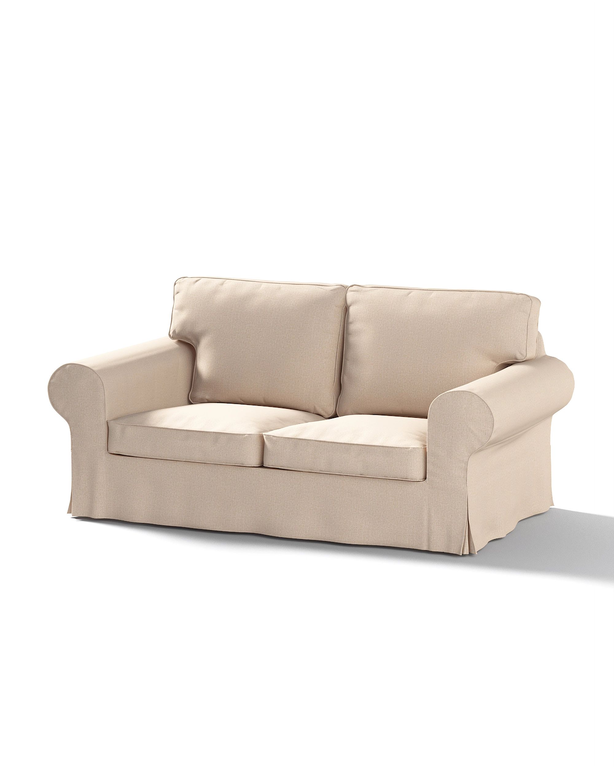 Bezug für Ektorp 2-Sitzer Schlafsofa ALTES Modell Farbe beige Stoff strukturiert