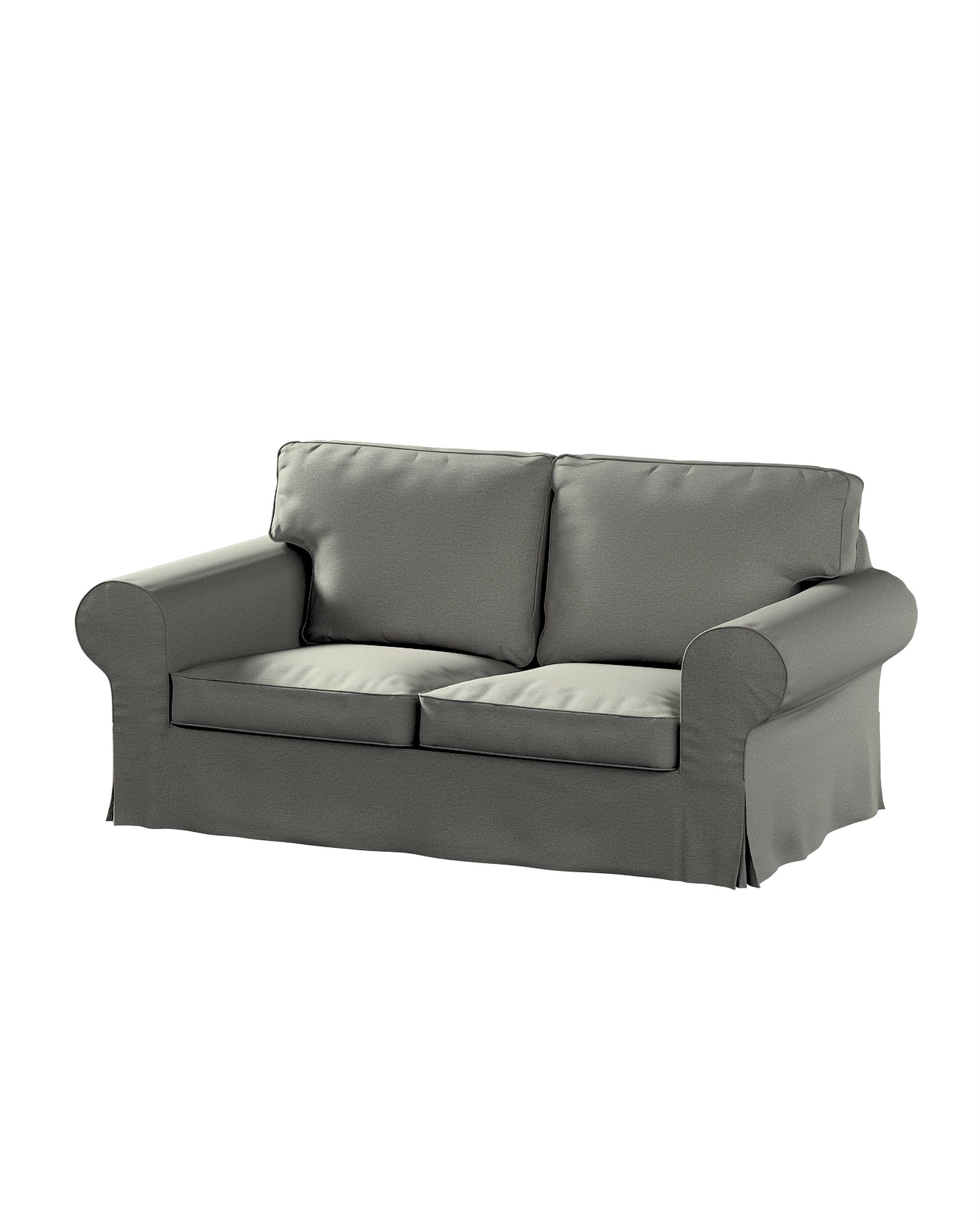 Bezug für Ektorp 2-Sitzer Schlafsofa ALTES Modell Farbe grau Stoff strukturiert