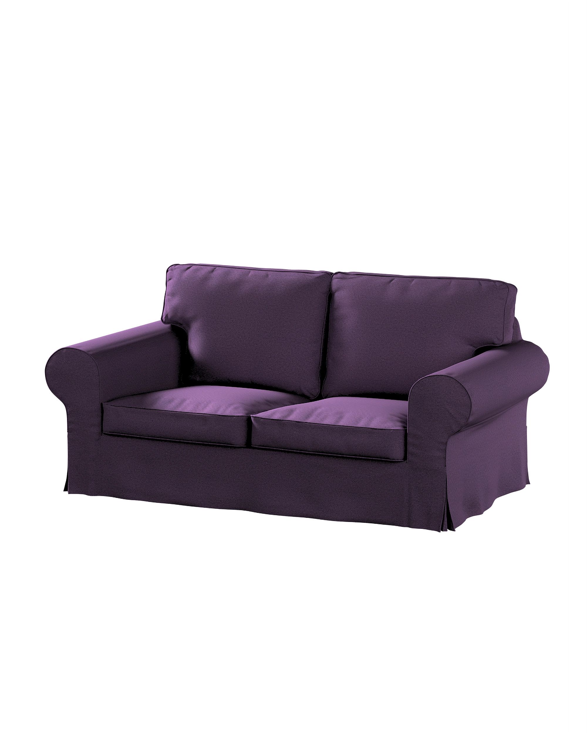 Bezug für Ektorp 2-Sitzer Schlafsofa ALTES Modell Farbe violett Stoff strukturiert