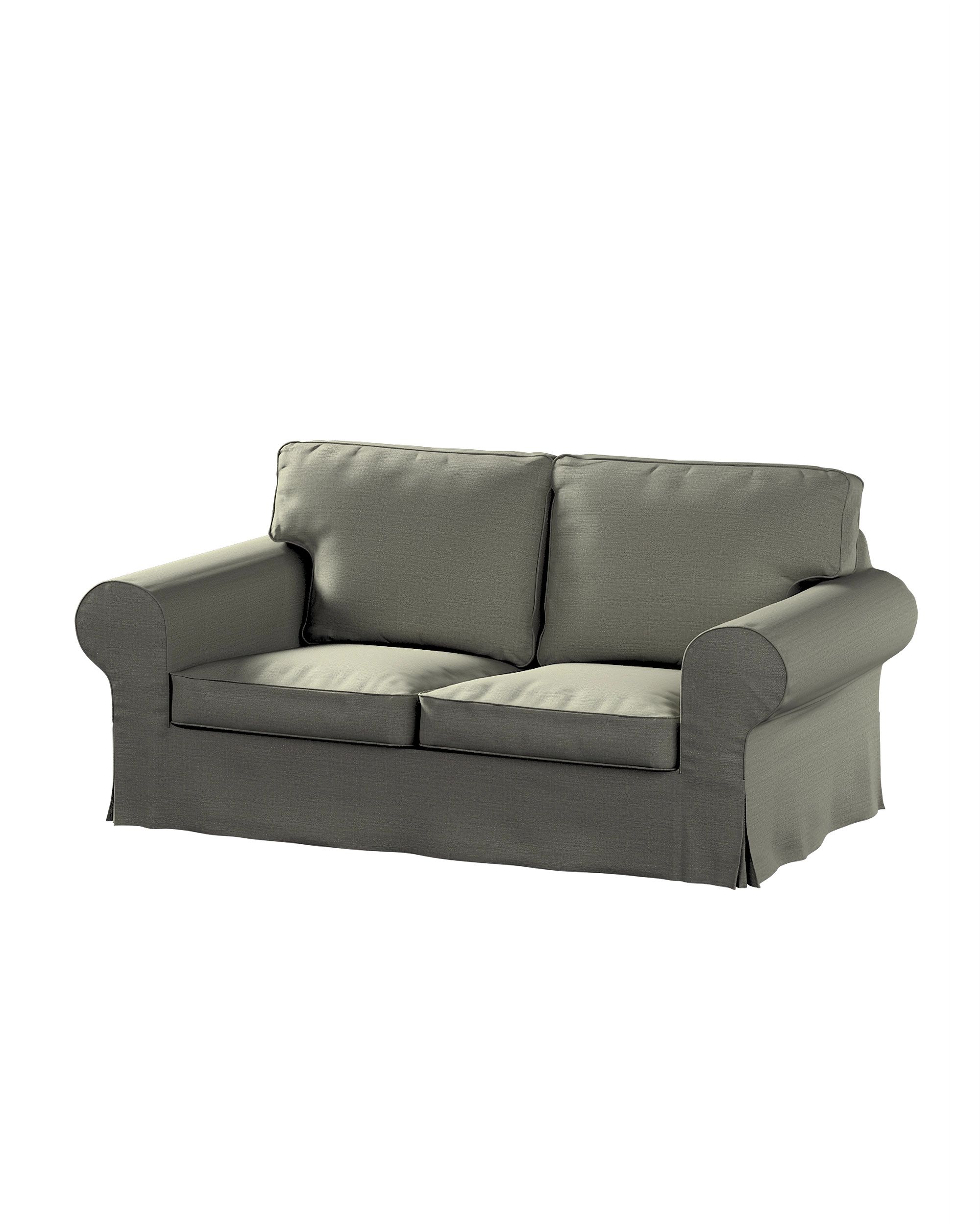Bezug für Ektorp 2-Sitzer Schlafsofa ALTES Modell Farbe grau Stoff strukturiert