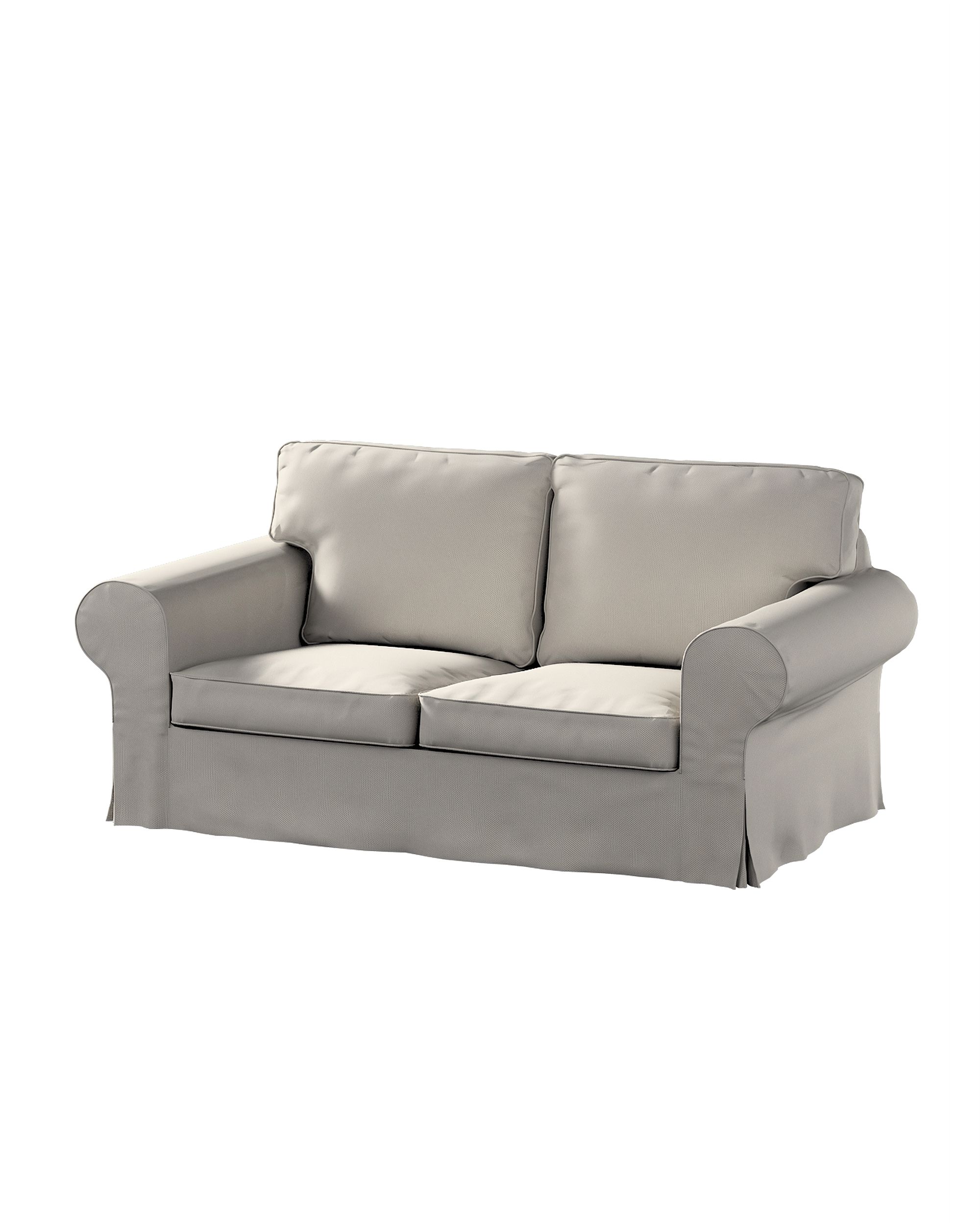 Bezug für Ektorp 2-Sitzer Schlafsofa ALTES Modell Farbe grau Stoff strukturiert