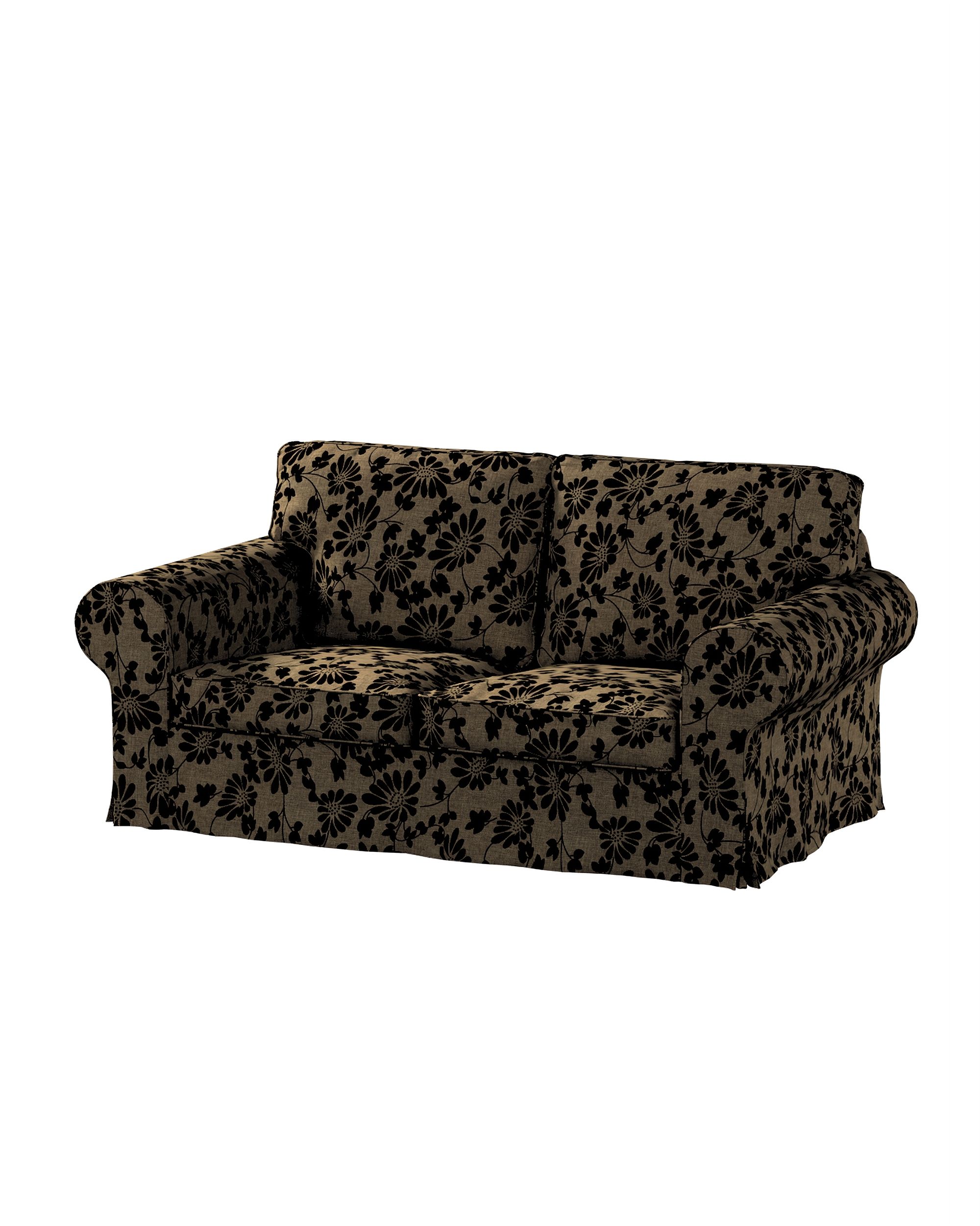 Bezug für Ektorp 2-Sitzer Schlafsofa ALTES Modell Farbe beige Stoff strukturiert, gemustert