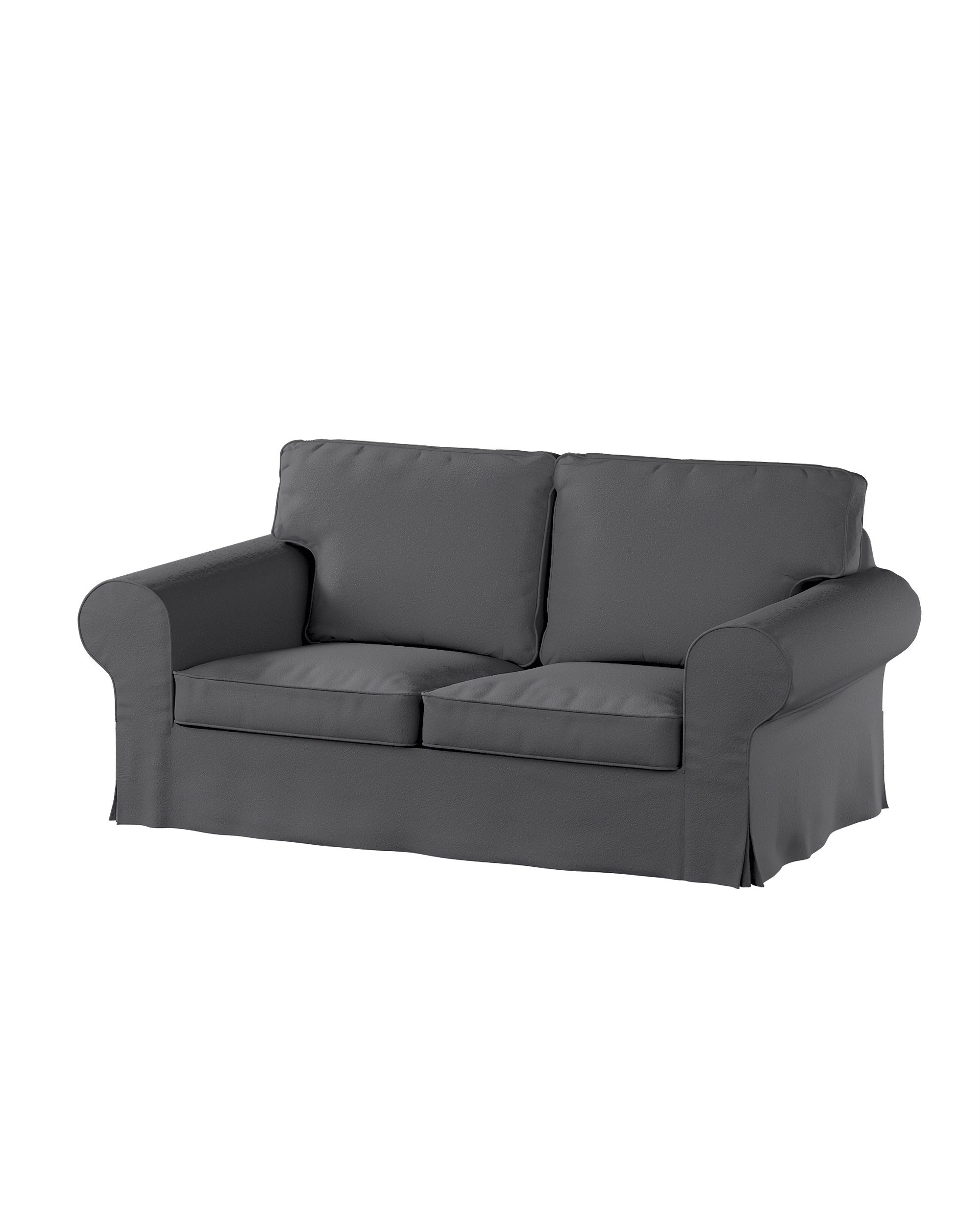 Bezug für Ektorp 2-Sitzer Schlafsofa ALTES Modell Farbe grau Stoff strukturiert