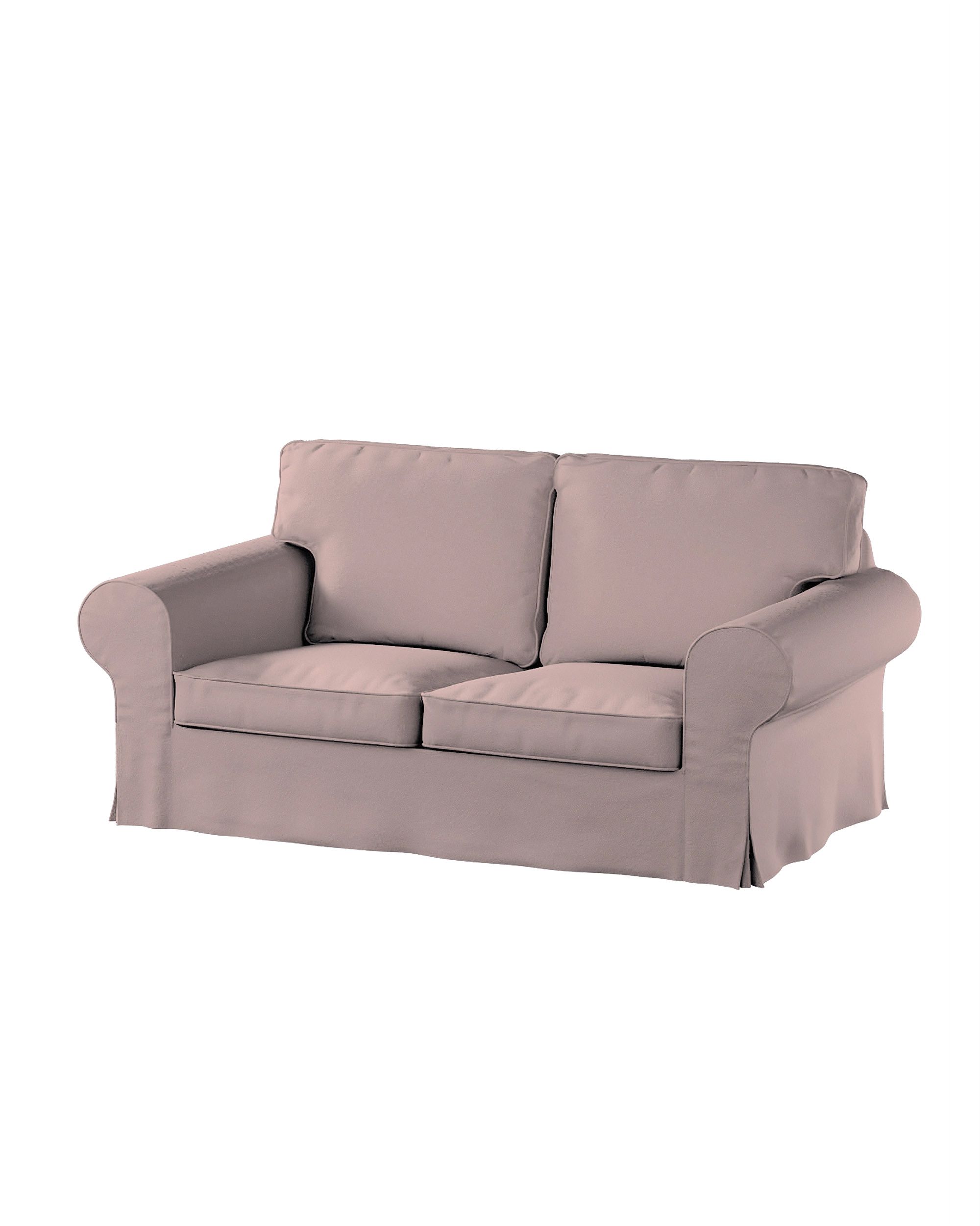Bezug für Ektorp 2-Sitzer Schlafsofa ALTES Modell Farbe rosa Stoff strukturiert