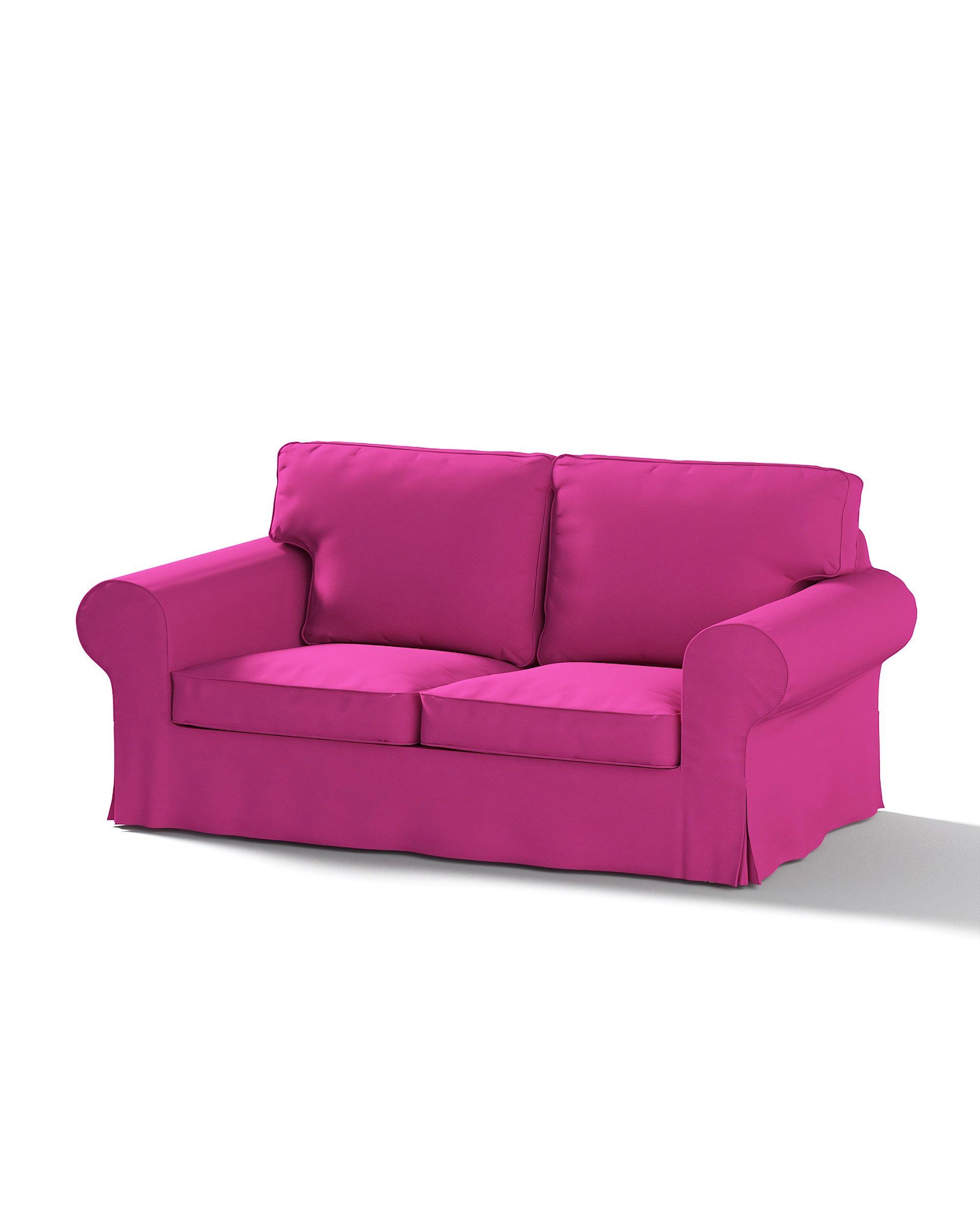 Bezug für Ektorp 2-Sitzer Schlafsofa ALTES Modell Farbe rosa Stoff strukturiert