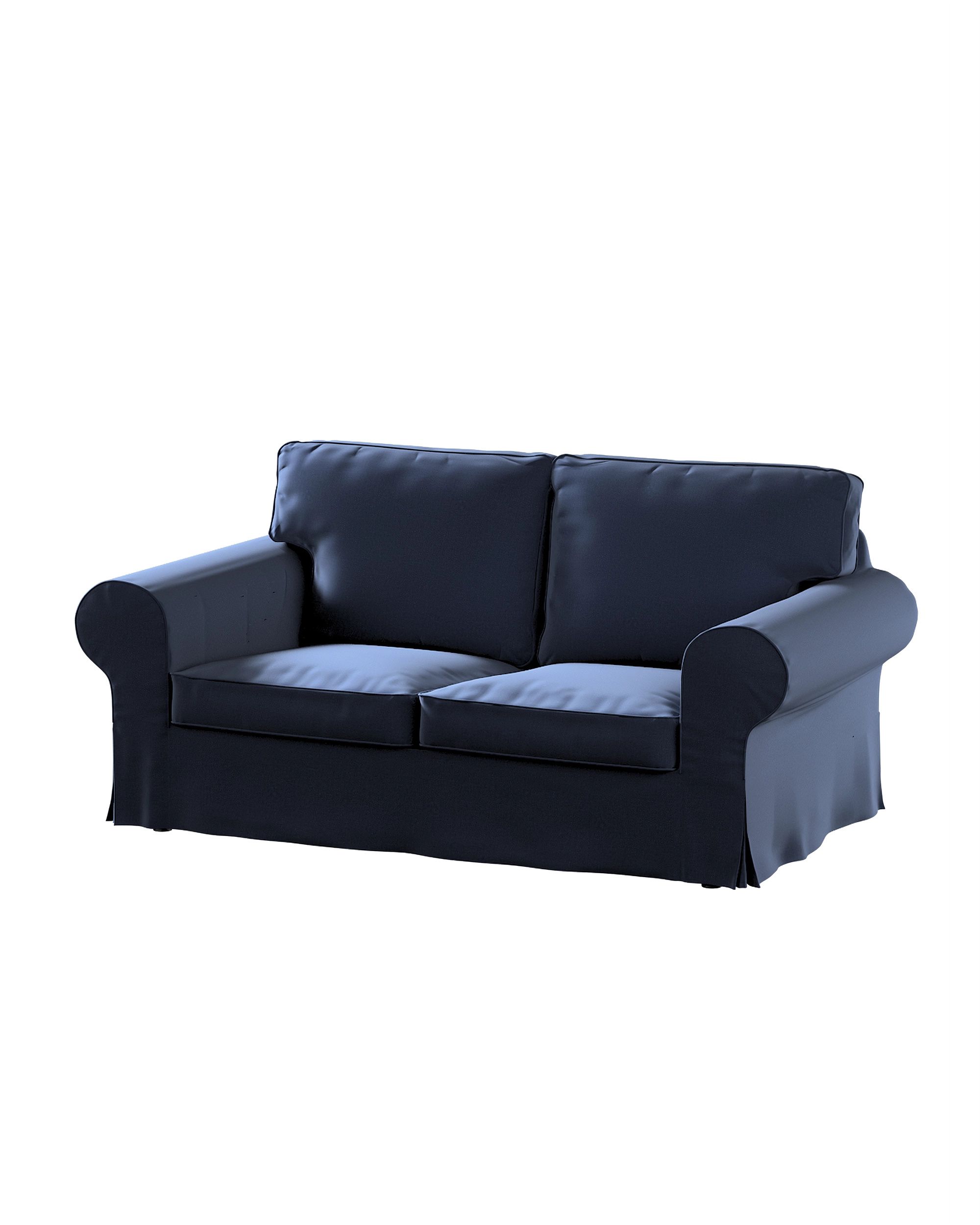 Bezug für Ektorp 2-Sitzer Schlafsofa ALTES Modell Farbe dunkelblau Stoff samt