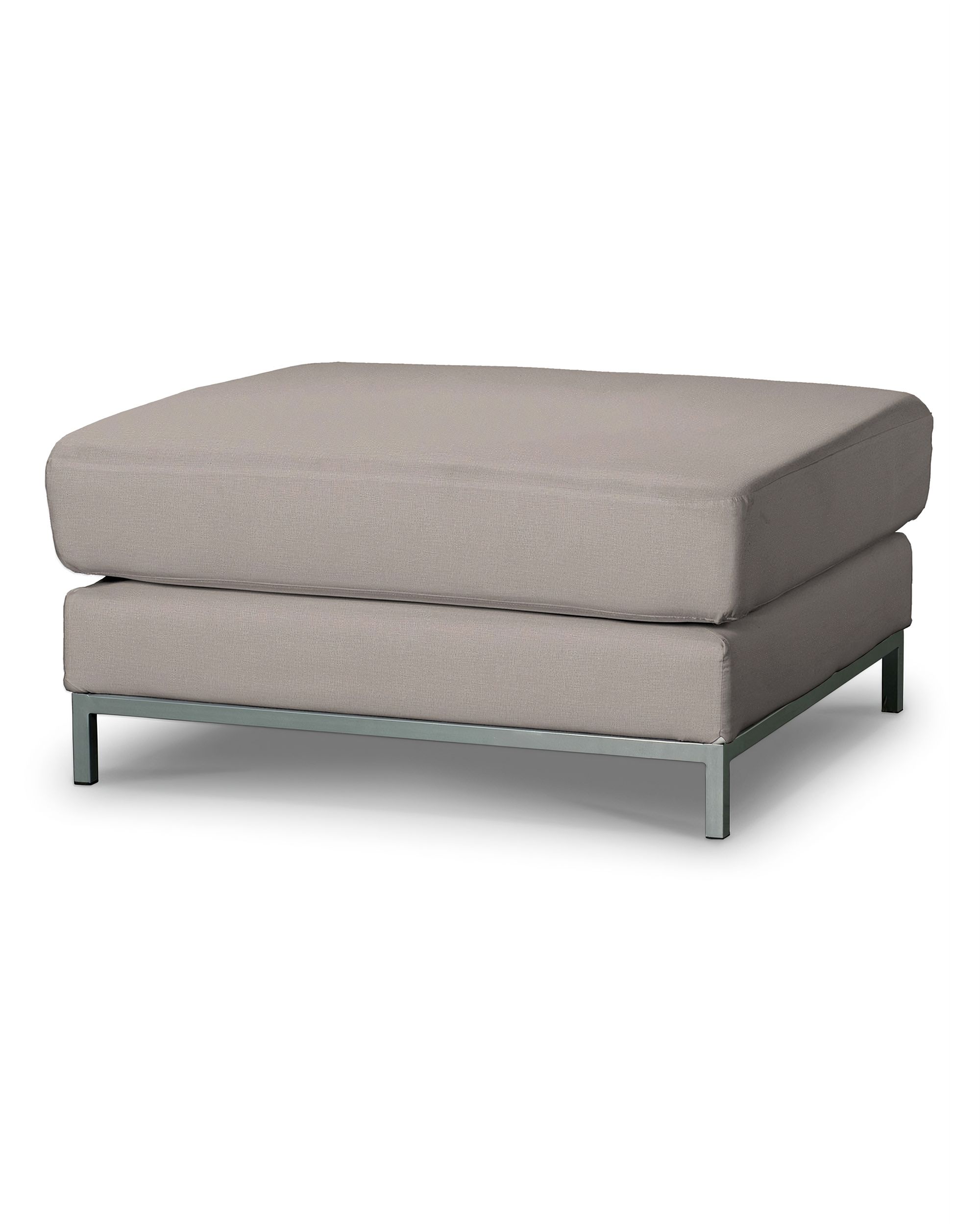 Bezug für Kramfors Hocker Farbe beige Stoff samt