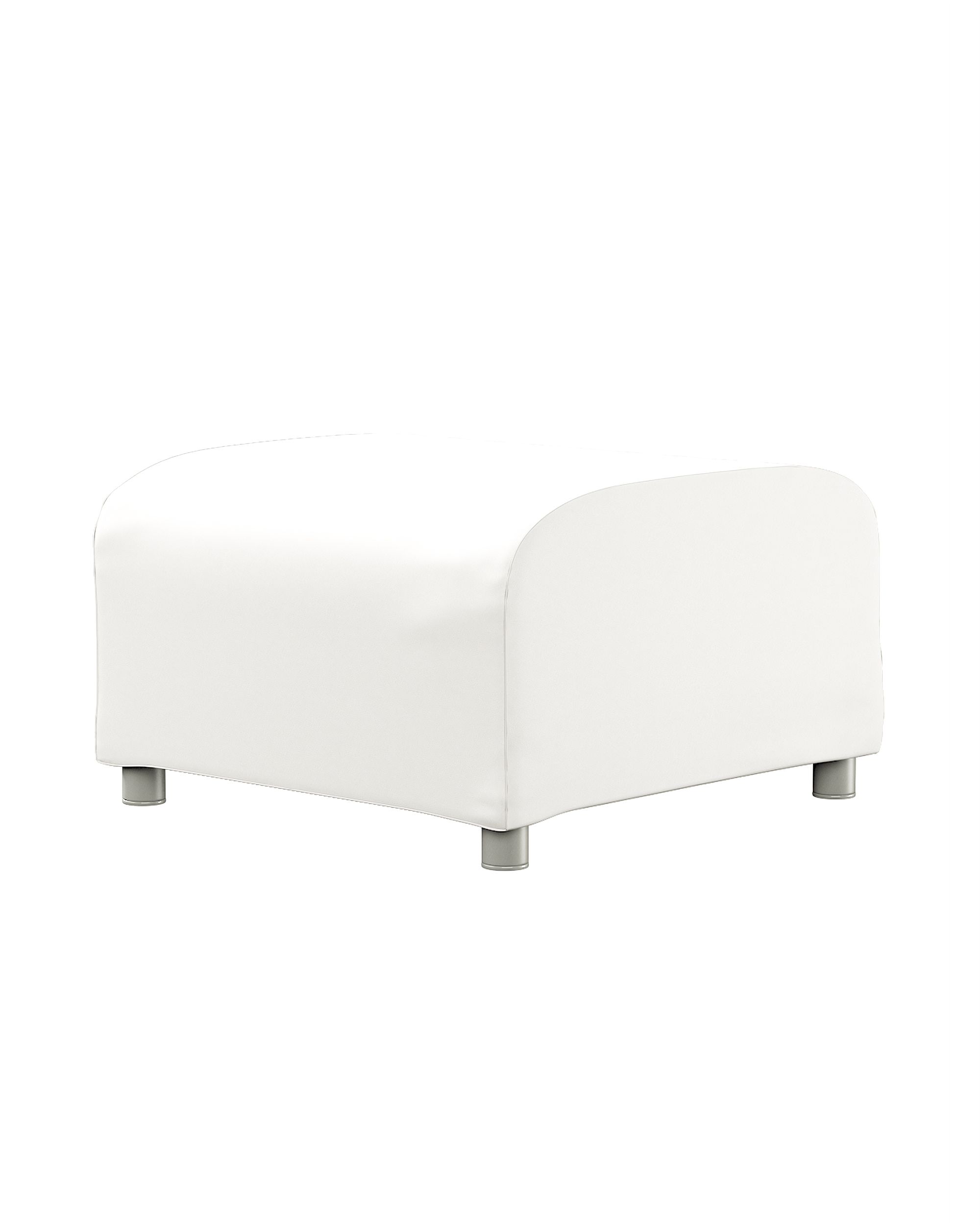 Bezug für Klippan Hocker Farbe weiß