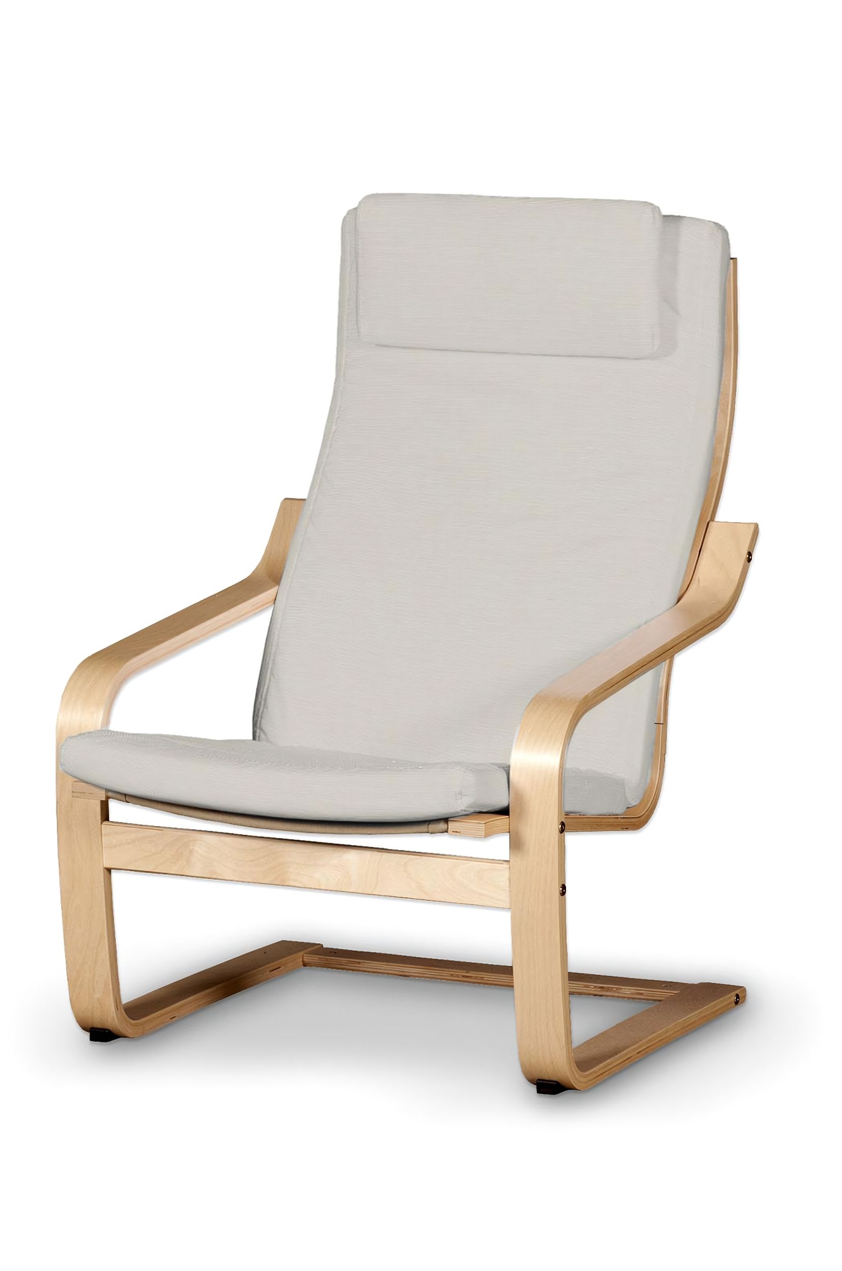 Bezug für Poäng Sessel II Farbe grau