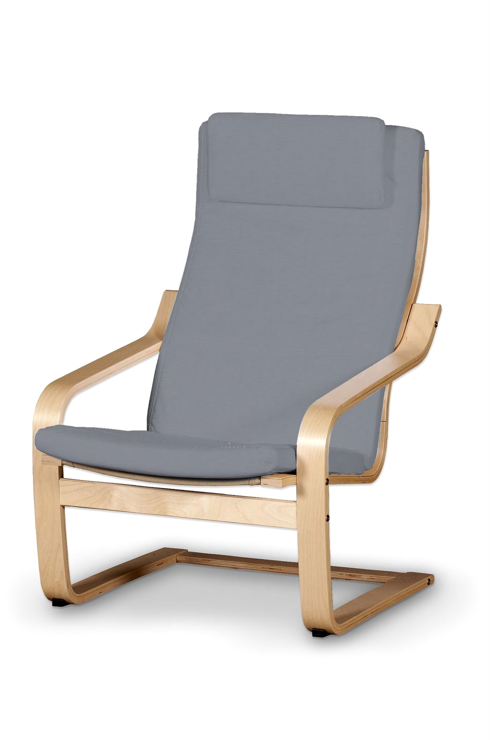 Bezug für Poäng Sessel II Farbe grau