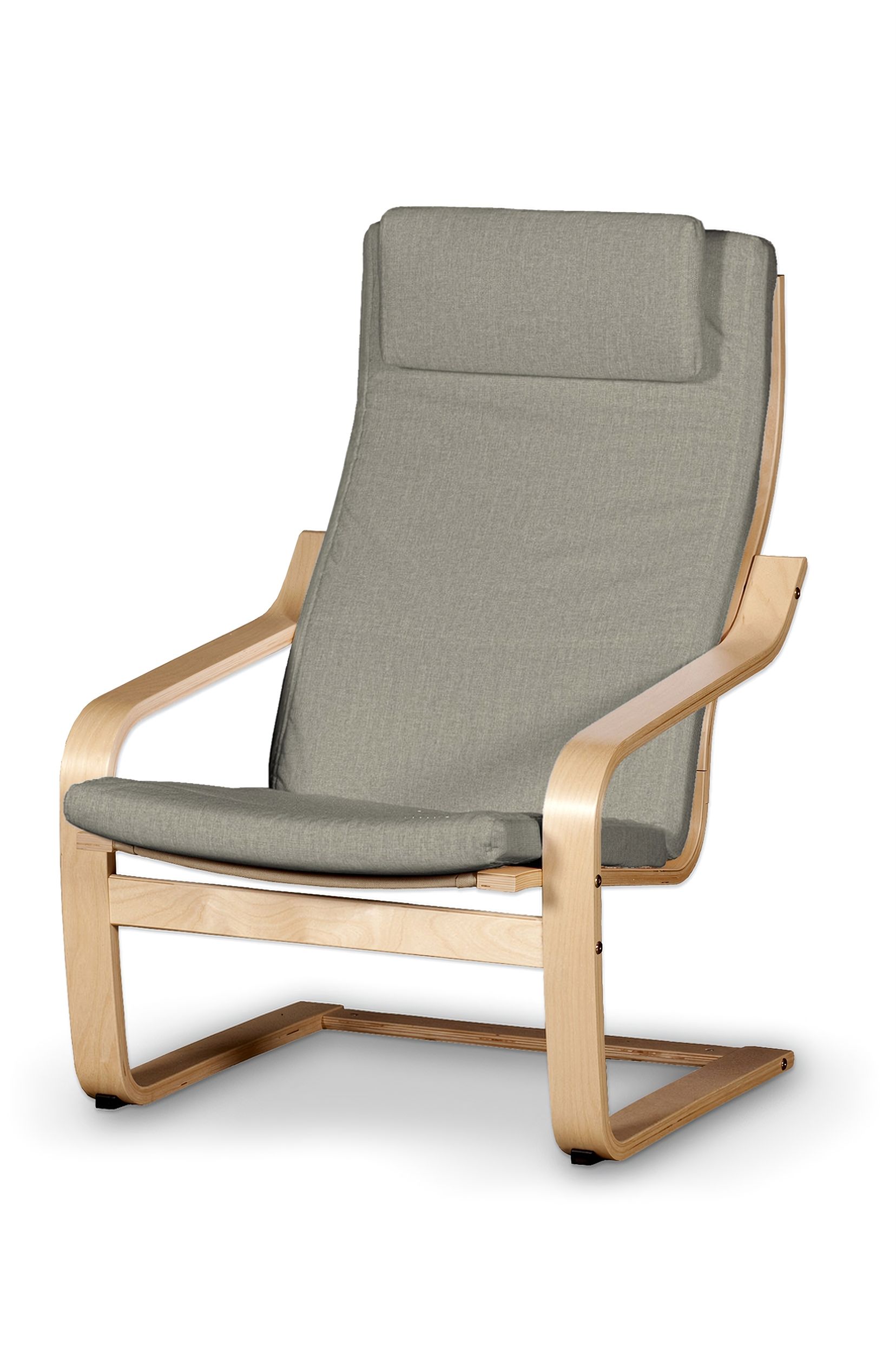 Bezug für Poäng Sessel II Farbe beige Stoff strukturiert