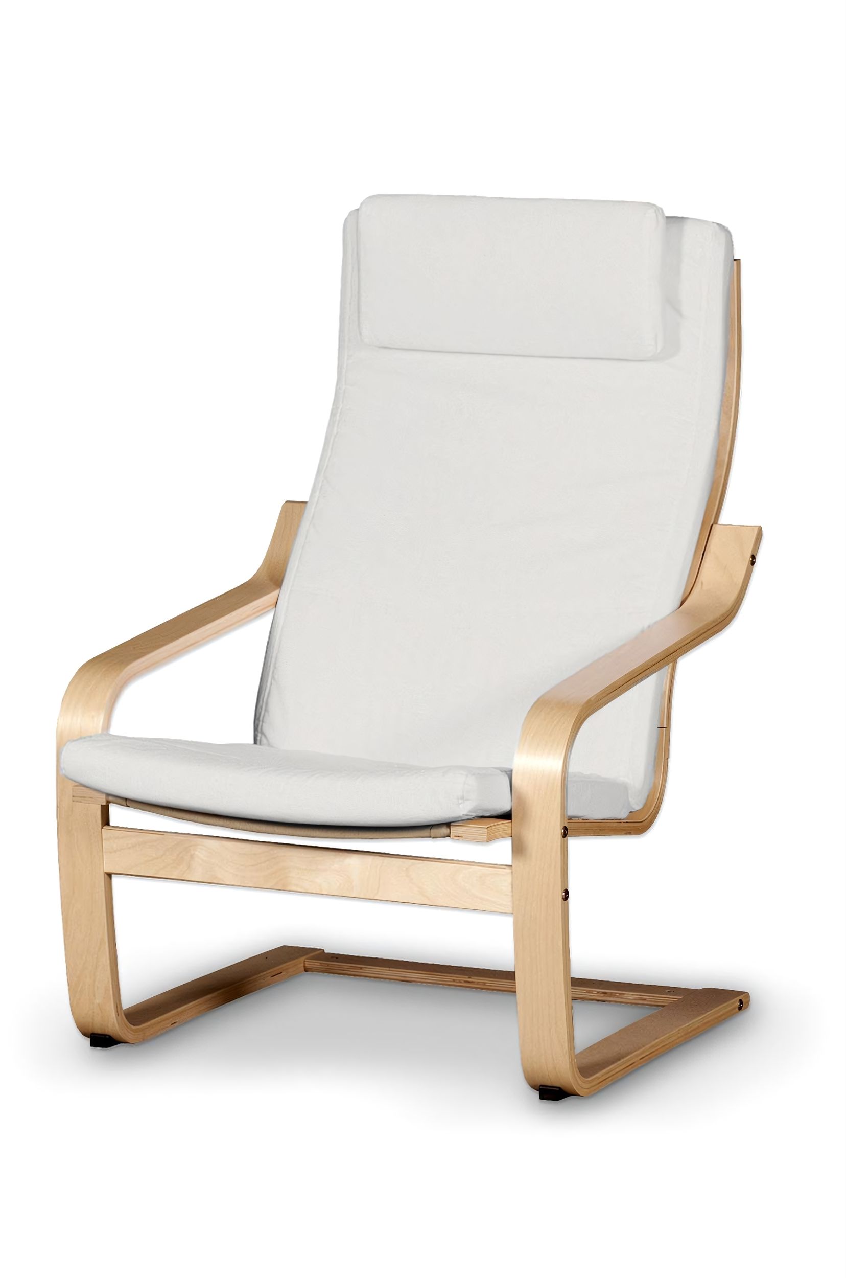 Bezug für Poäng Sessel II Farbe beige Stoff strukturiert