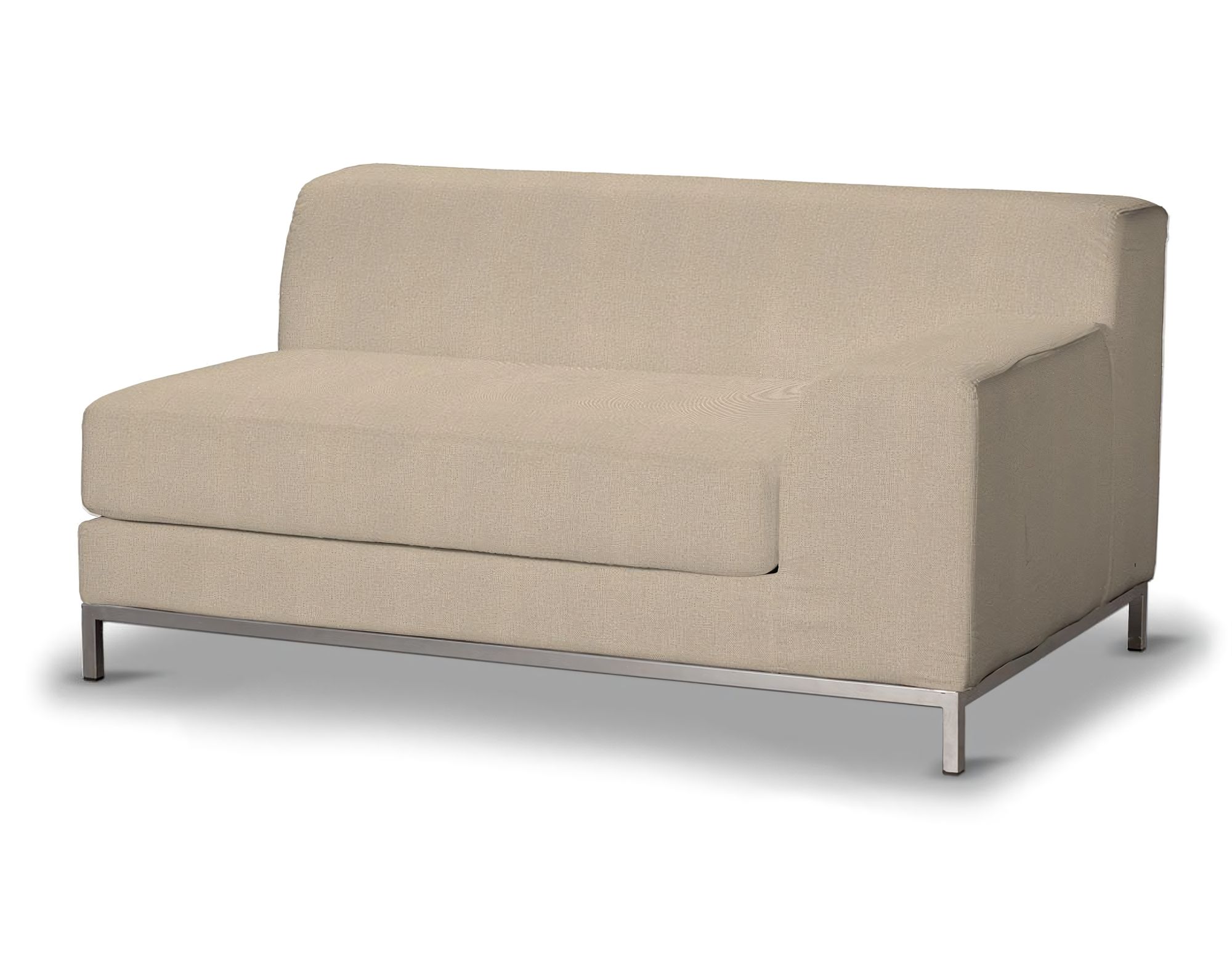 Kramfors 2-Sitzer Sofabezug, Lehne rechts Farbe beige Stoff strukturiert