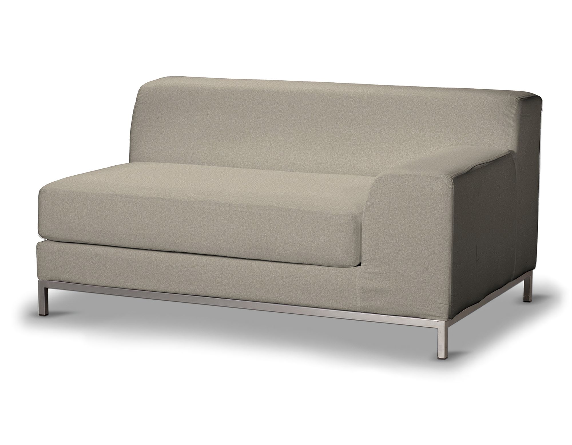 Kramfors 2-Sitzer Sofabezug, Lehne rechts Farbe beige Stoff strukturiert