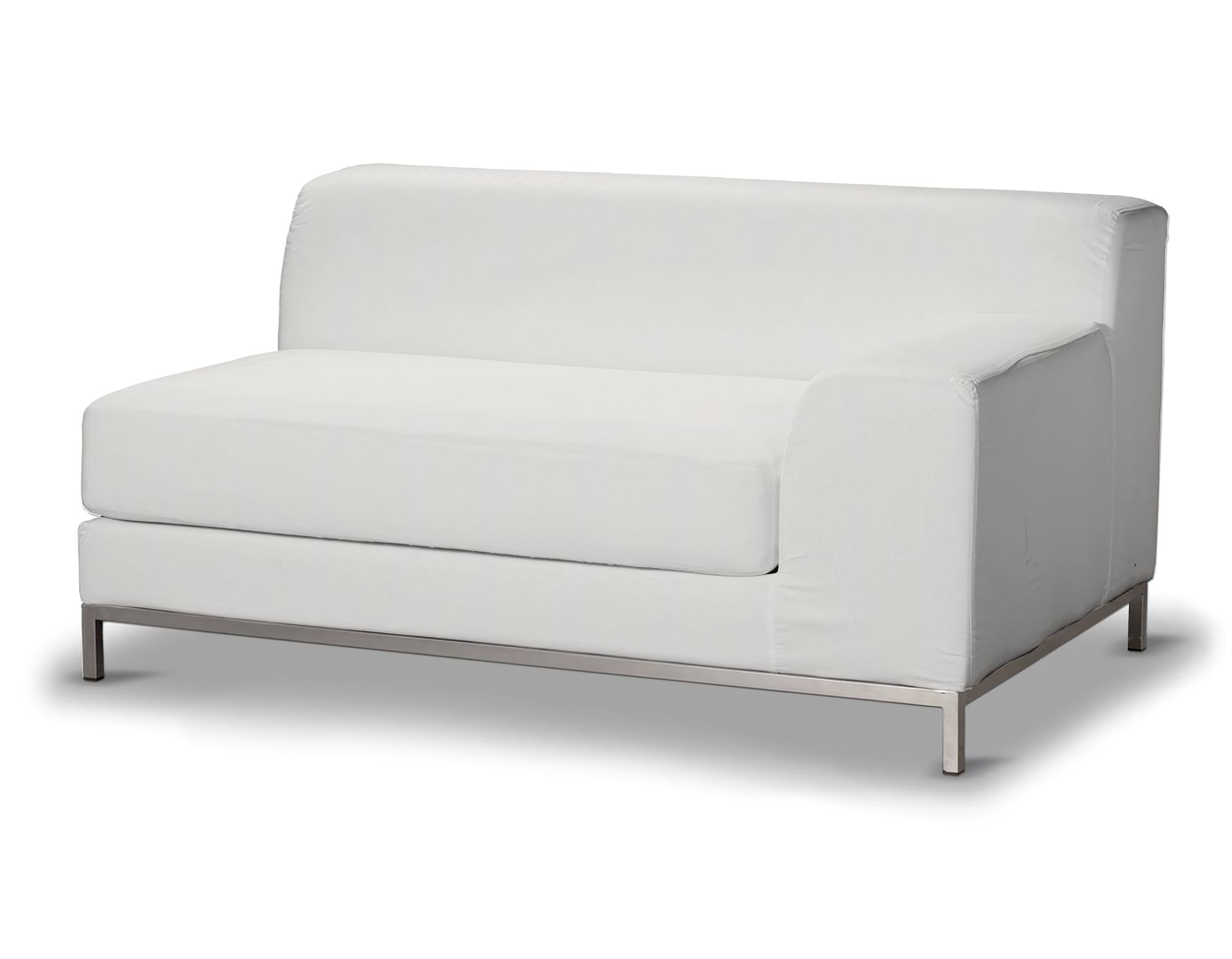Kramfors 2-Sitzer Sofabezug, Lehne rechts Farbe beige Stoff strukturiert