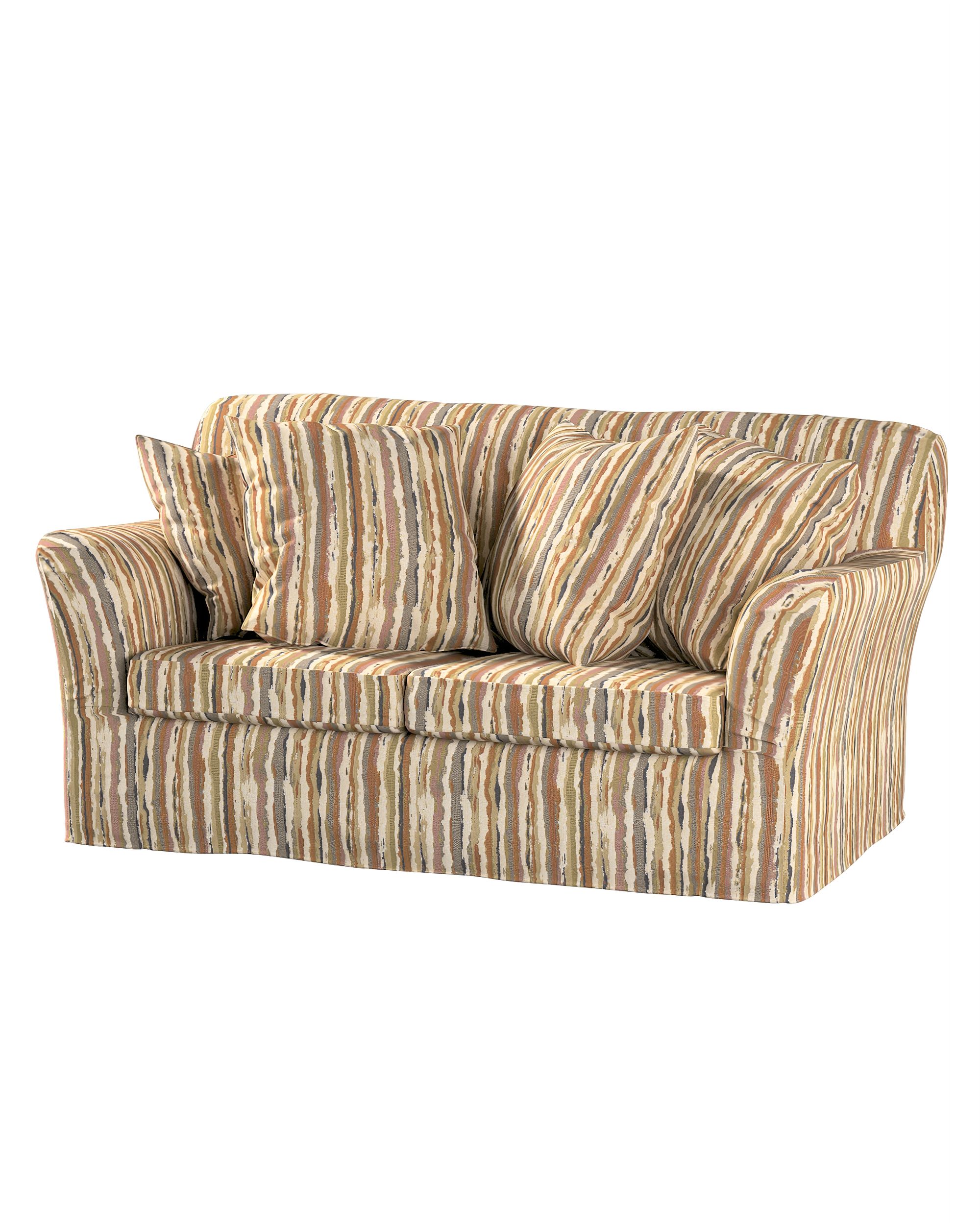 Bezug für Tomelilla 2-Sitzer Sofa nicht ausklappbar Farbe beige Stoff strukturiert, gemustert