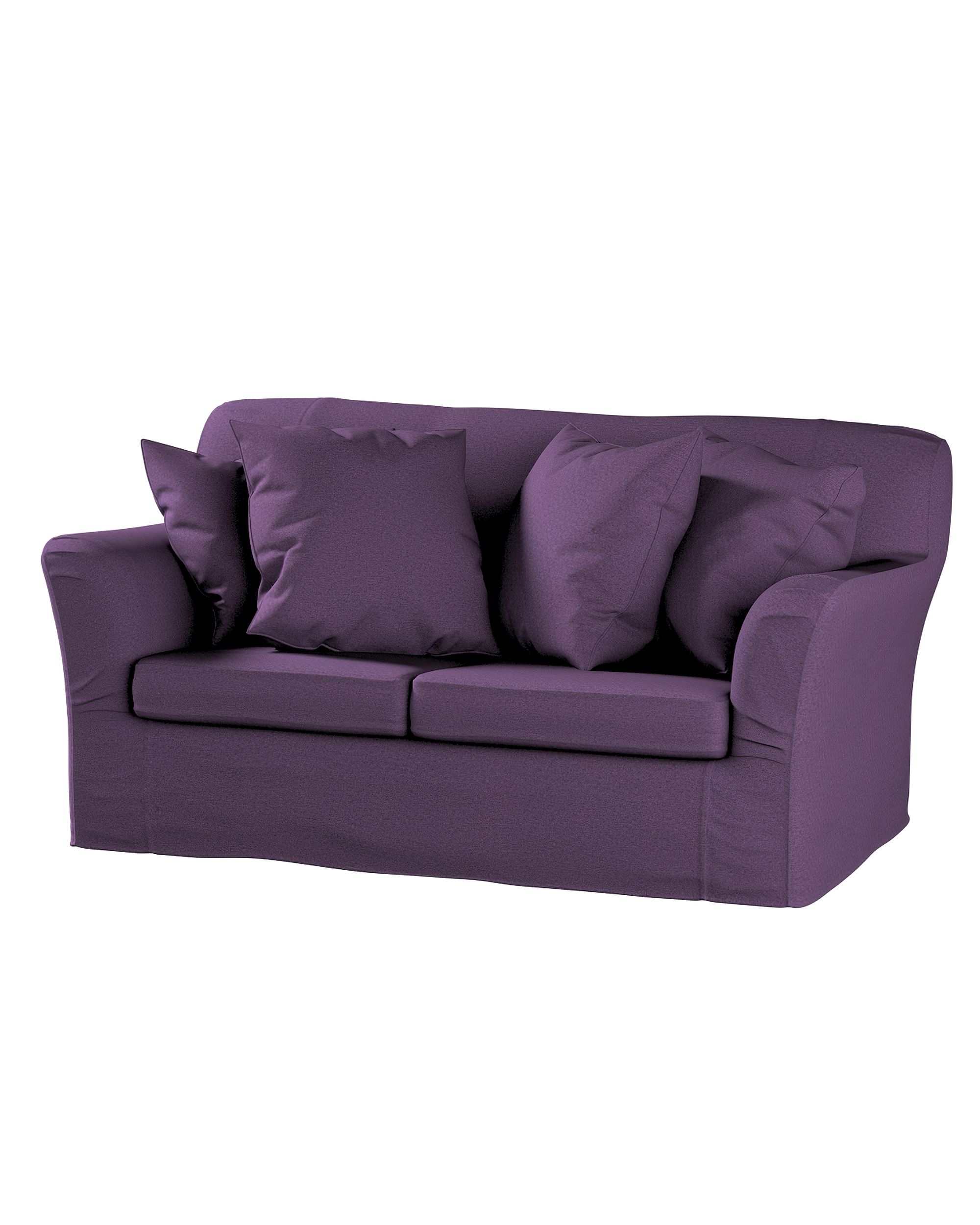 Bezug für Tomelilla 2-Sitzer Sofa nicht ausklappbar Farbe violett Stoff strukturiert