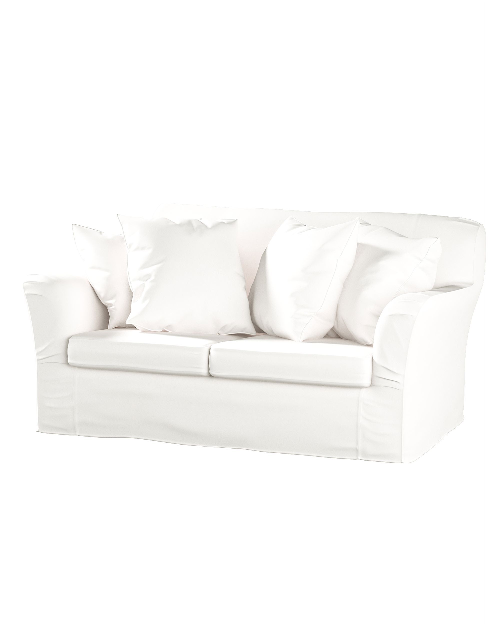 Bezug für Tomelilla 2-Sitzer Sofa nicht ausklappbar Farbe weiß