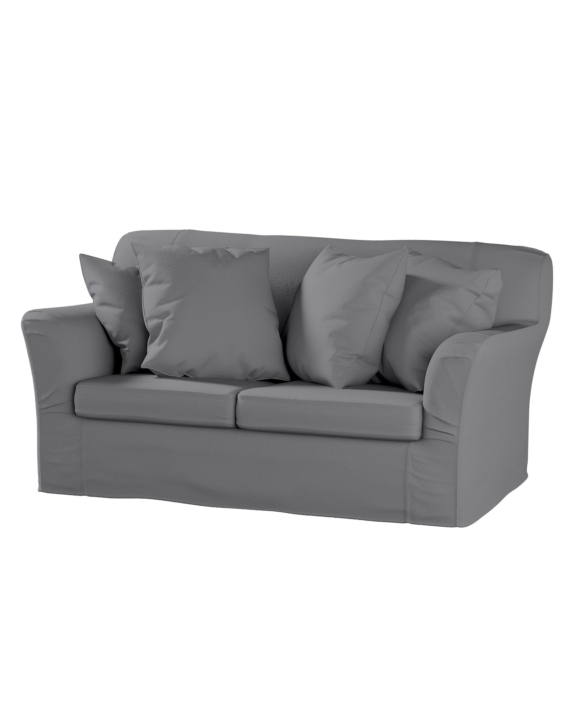 Bezug für Tomelilla 2-Sitzer Sofa nicht ausklappbar Farbe grau Stoff strukturiert