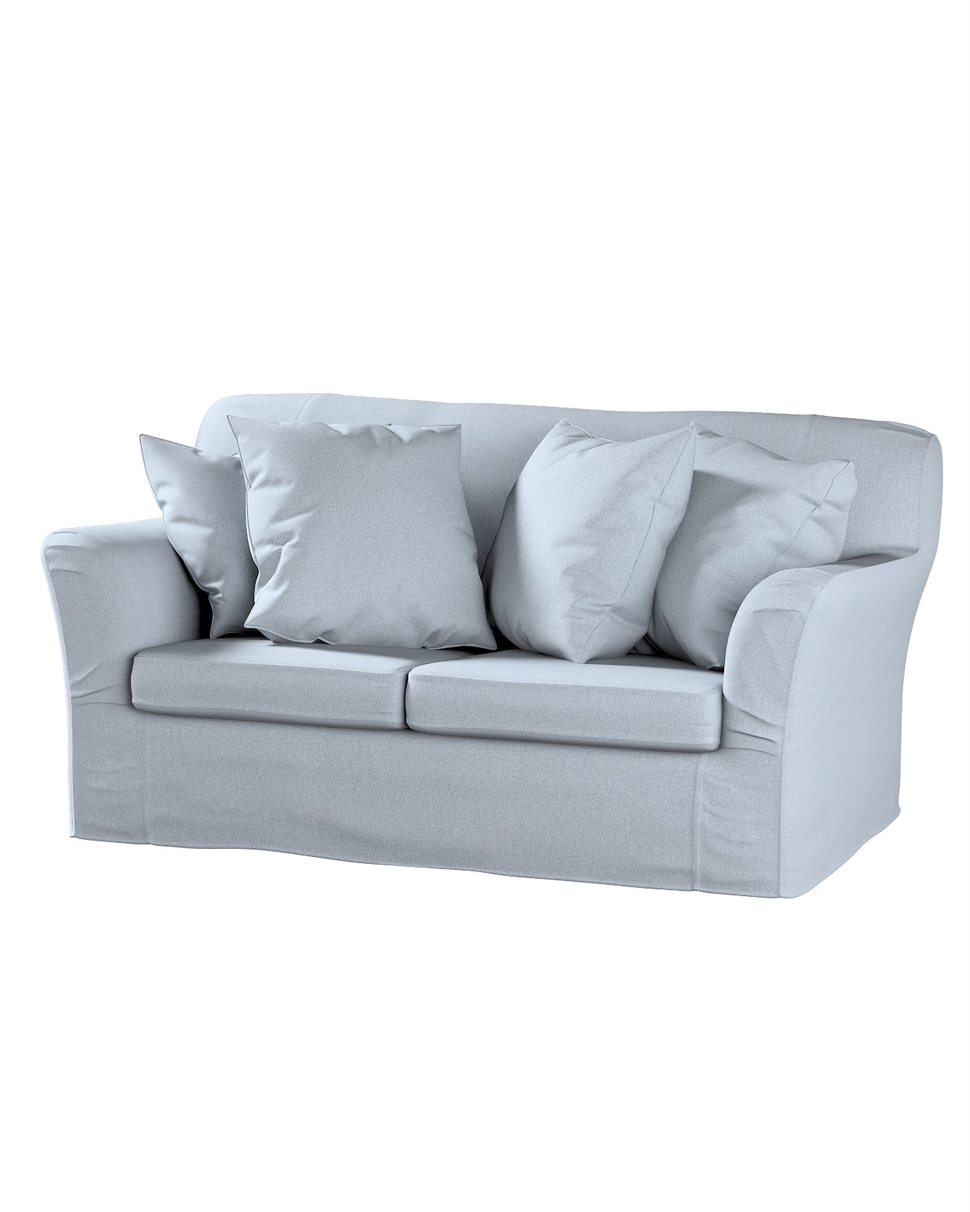 Bezug für Tomelilla 2-Sitzer Sofa nicht ausklappbar Farbe blau Stoff strukturiert