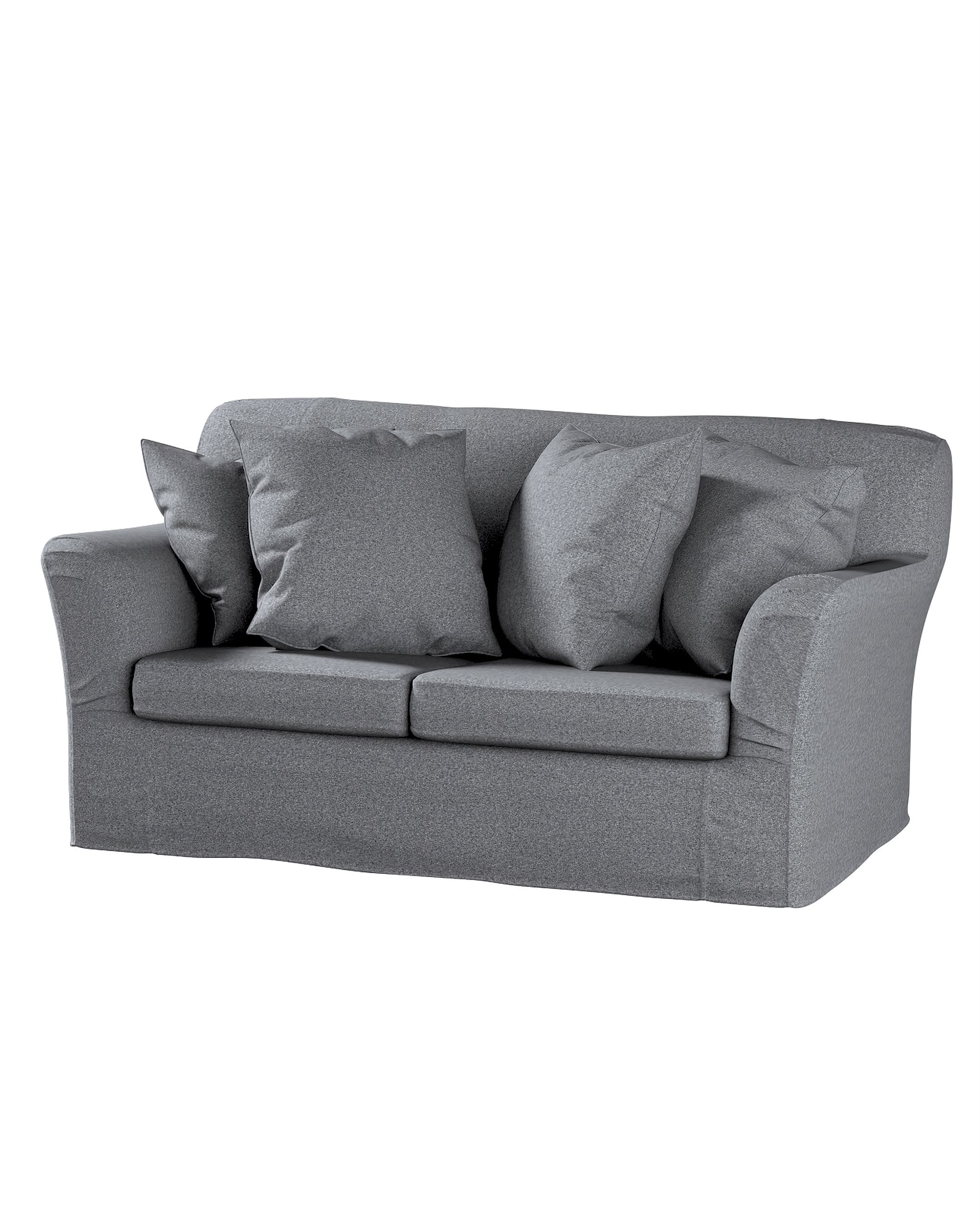 Bezug für Tomelilla 2-Sitzer Sofa nicht ausklappbar Farbe grau Stoff strukturiert
