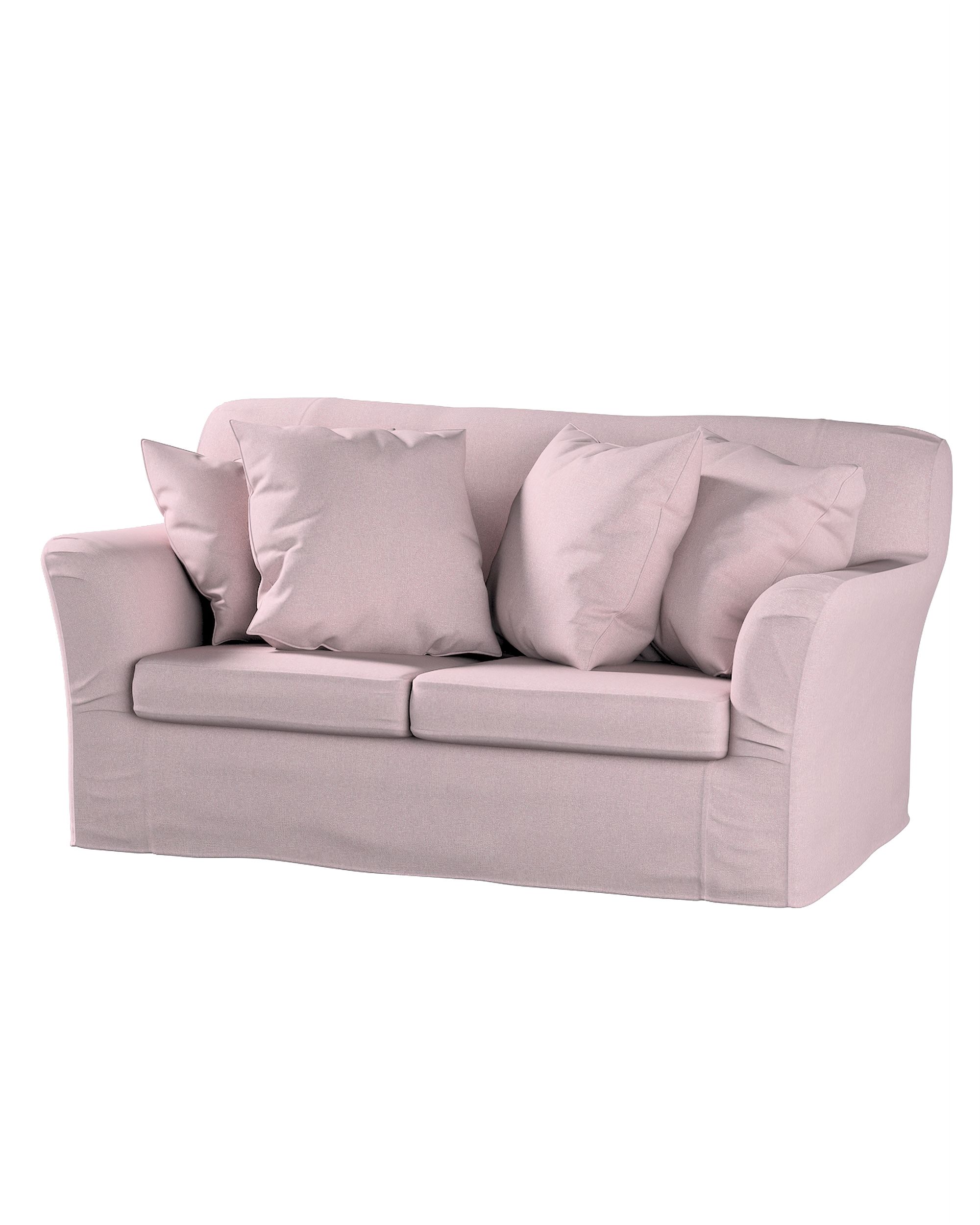 Bezug für Tomelilla 2-Sitzer Sofa nicht ausklappbar Farbe rosa Stoff strukturiert