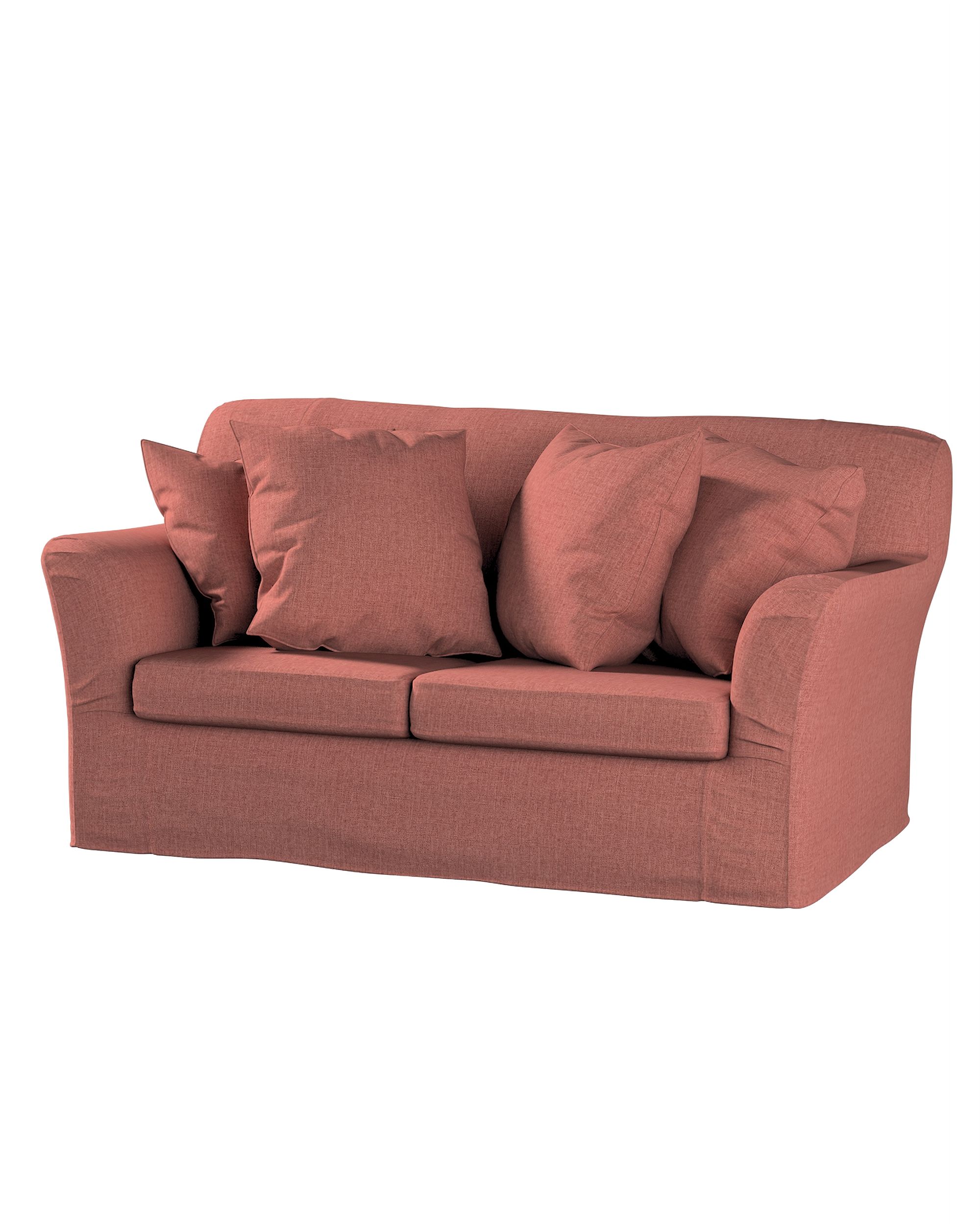 Bezug für Tomelilla 2-Sitzer Sofa nicht ausklappbar Farbe braun Stoff strukturiert