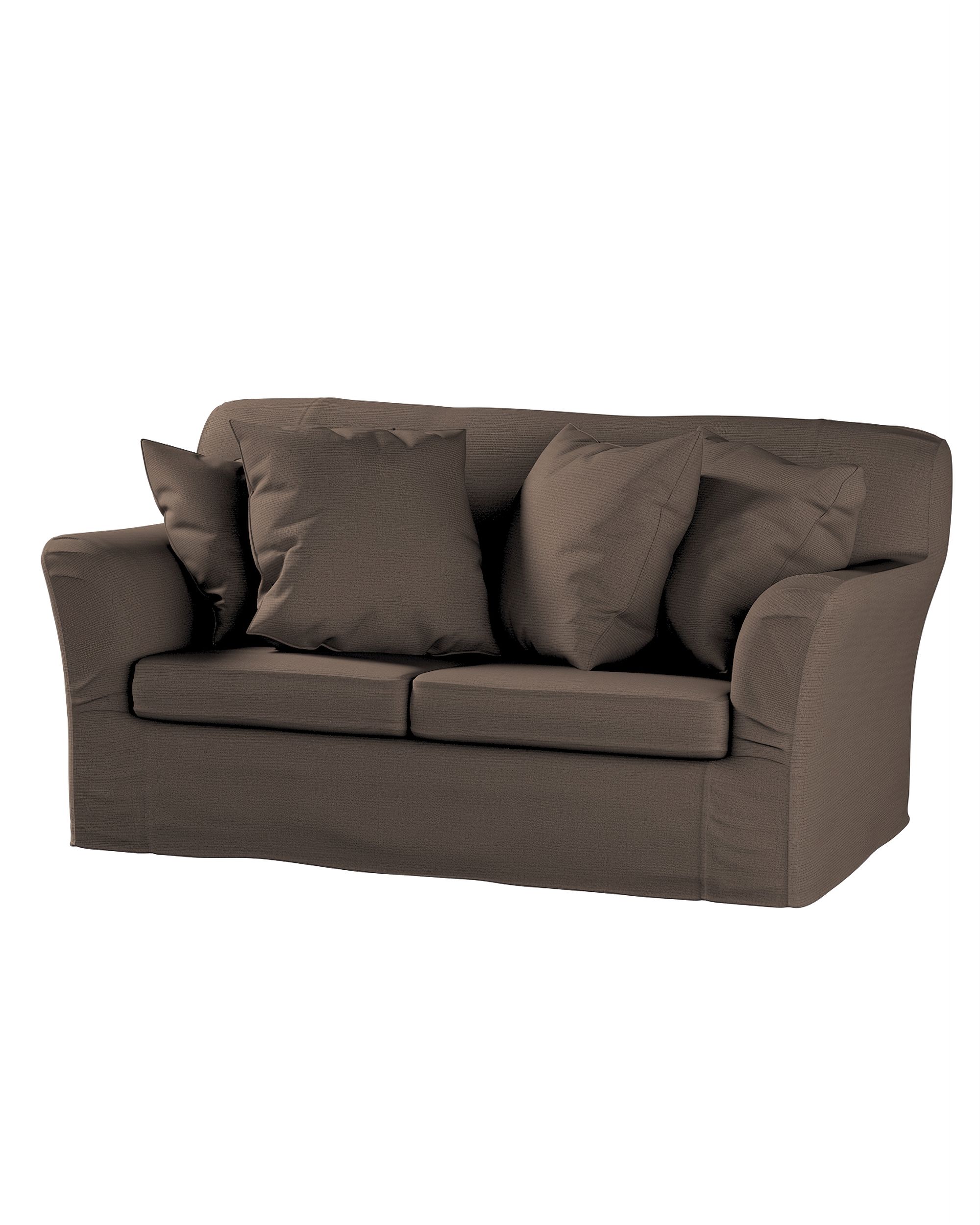 Bezug für Tomelilla 2-Sitzer Sofa nicht ausklappbar Farbe braun Stoff strukturiert